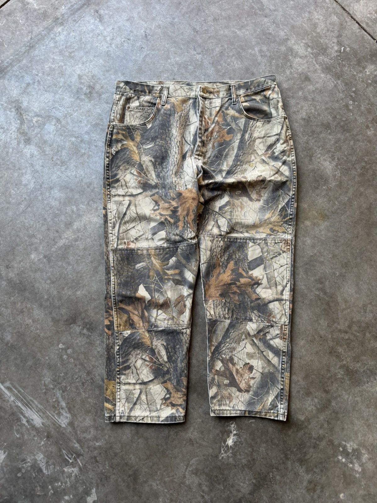 Realtree × Vintage Vintage 90’s Wrangler Realtree Double Knee Pants Size US 38 / EU 54 - 2 Thumbnail