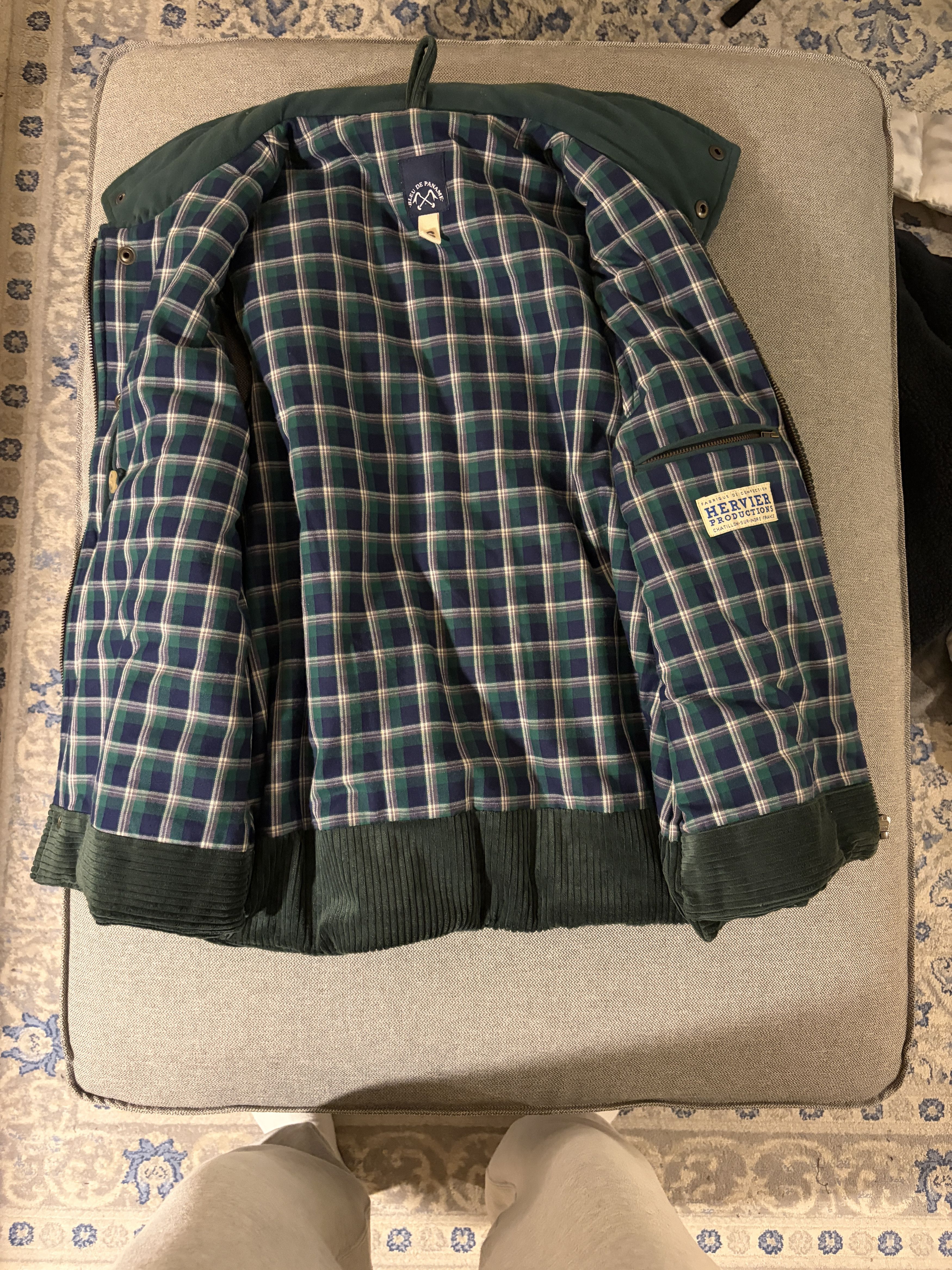 Bleu De Paname Bleu De Paname Corduroy Vest Size US S / EU 44-46 / 1 - 4 Thumbnail