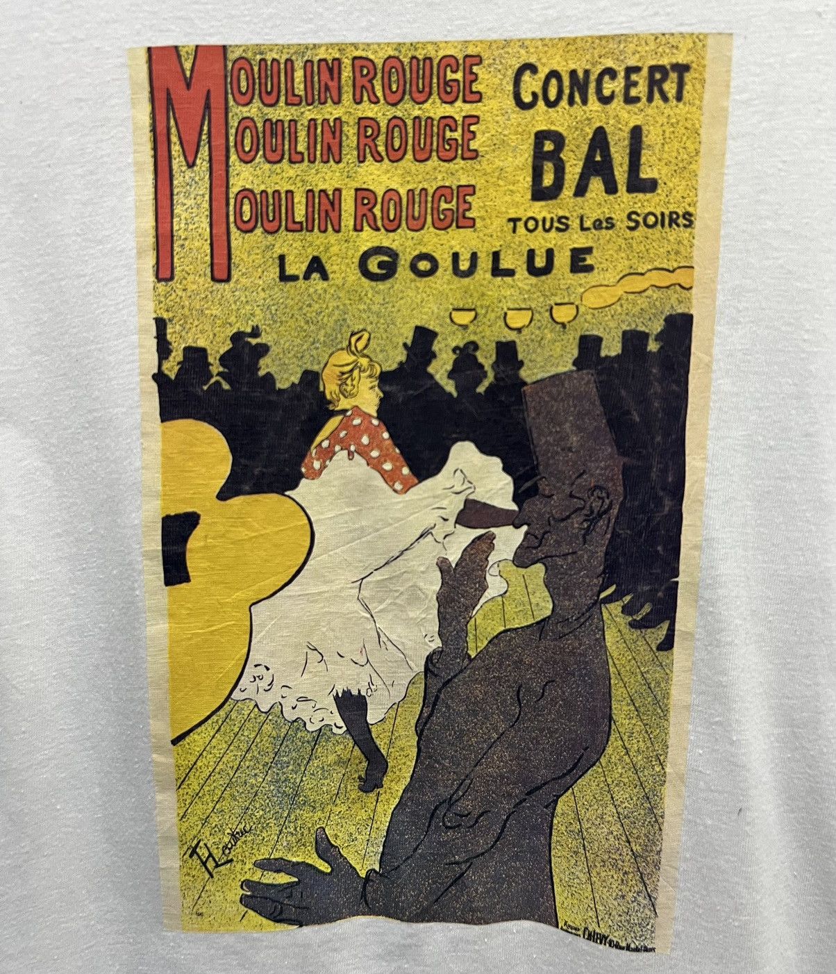 Vintage VINTAGE BEACH CLUB MOULIN ROUGE LA GOULUE SHIRT Size US L / EU 52-54 / 3 - 4 Thumbnail