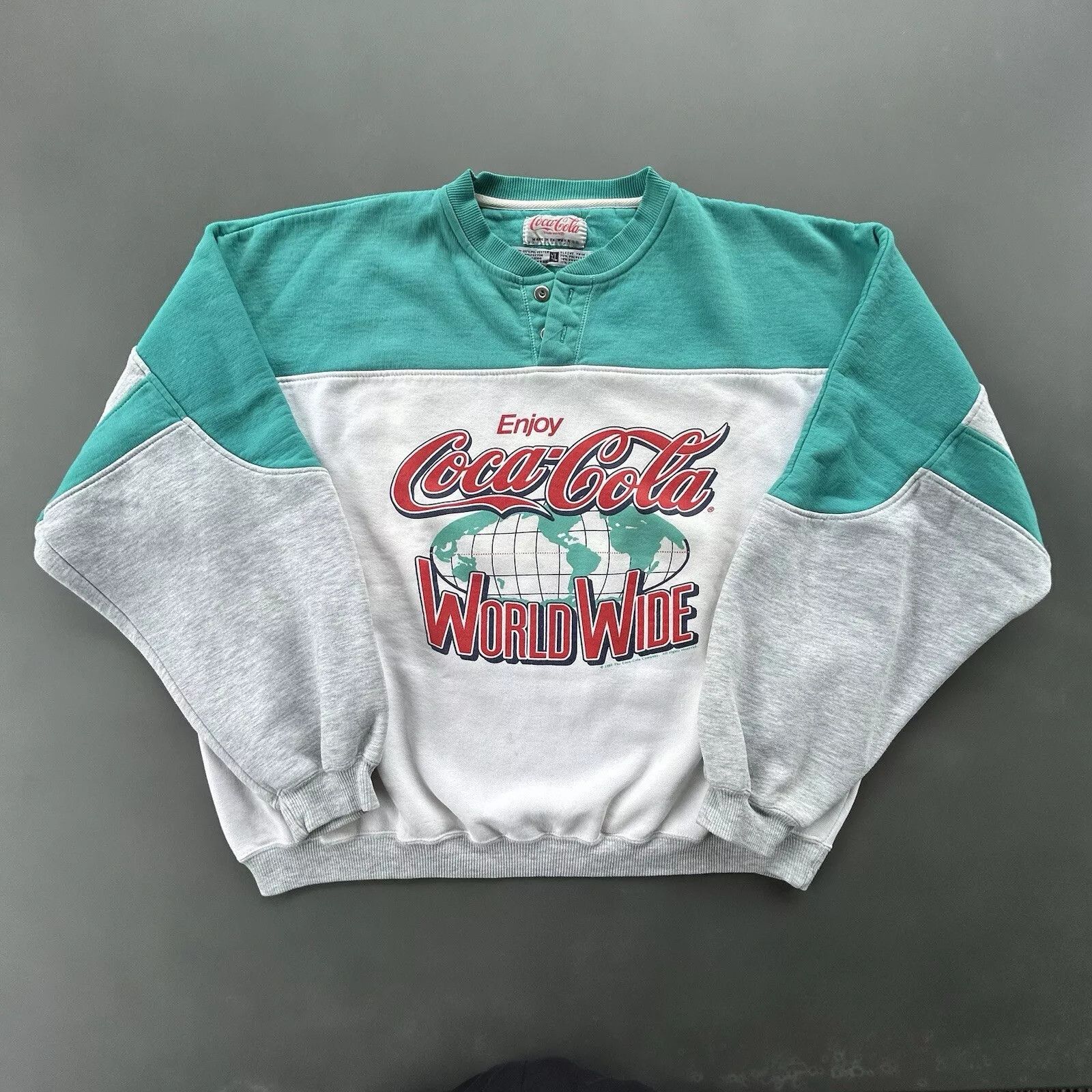Coca Cola Vintage Coca Cola Sweatshirt Adult Extra Large Size US XL / EU 56 / 4 - 2 Thumbnail