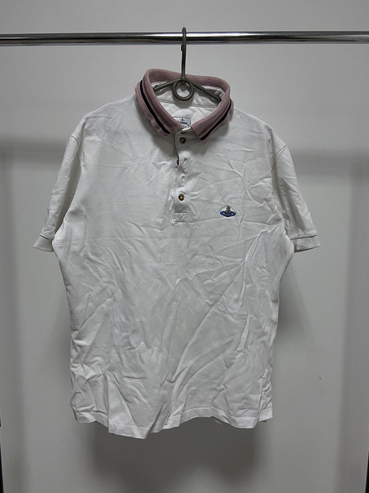 Vintage × Vivienne Westwood Vivienne Westwood Polo T Shirt Vintage Small Orb Logo Luxury Size US XL / EU 56 / 4 - 1 Thumbnail