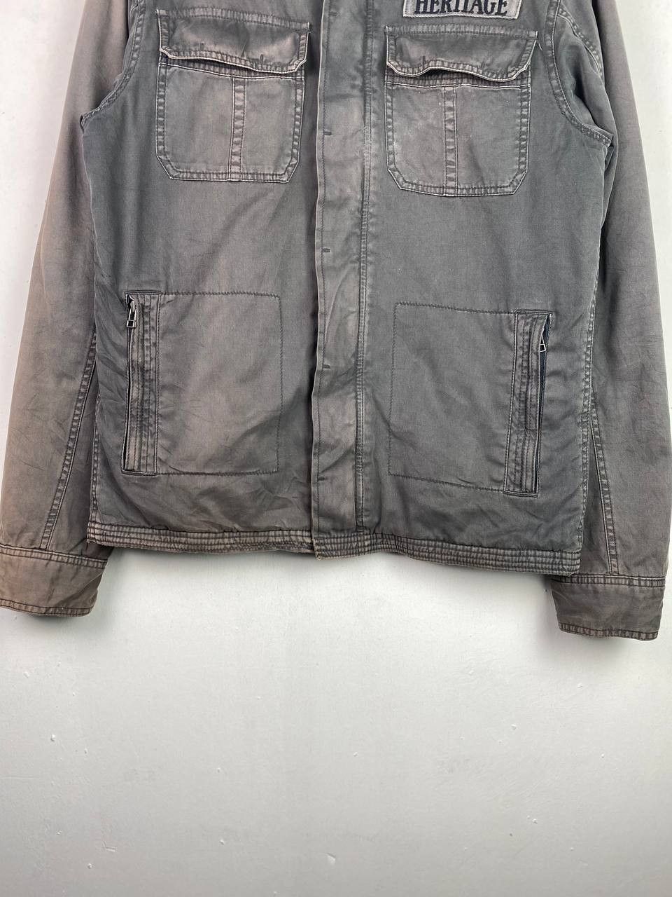 Pepe Jeans pepe jeans military style jacket quilted lining Size US L / EU 52-54 / 3 - 3 Thumbnail