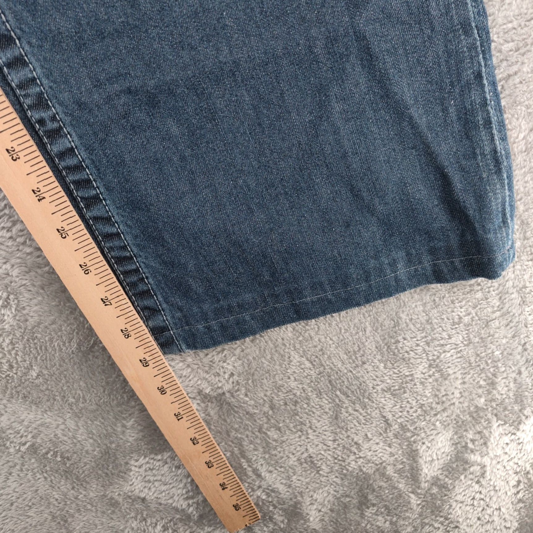 Ecko Unltd. VINTAGE Ecko Jeans Mens 36x29 Blue Baggy Relaxed Fit Denim Hip Hop 90s Y2K Jeans Mens 36 Blue 90s Hip Hop Grunge Baggy Relaxed 90s Mens Size US 36 / EU 52 - 7 Thumbnail
