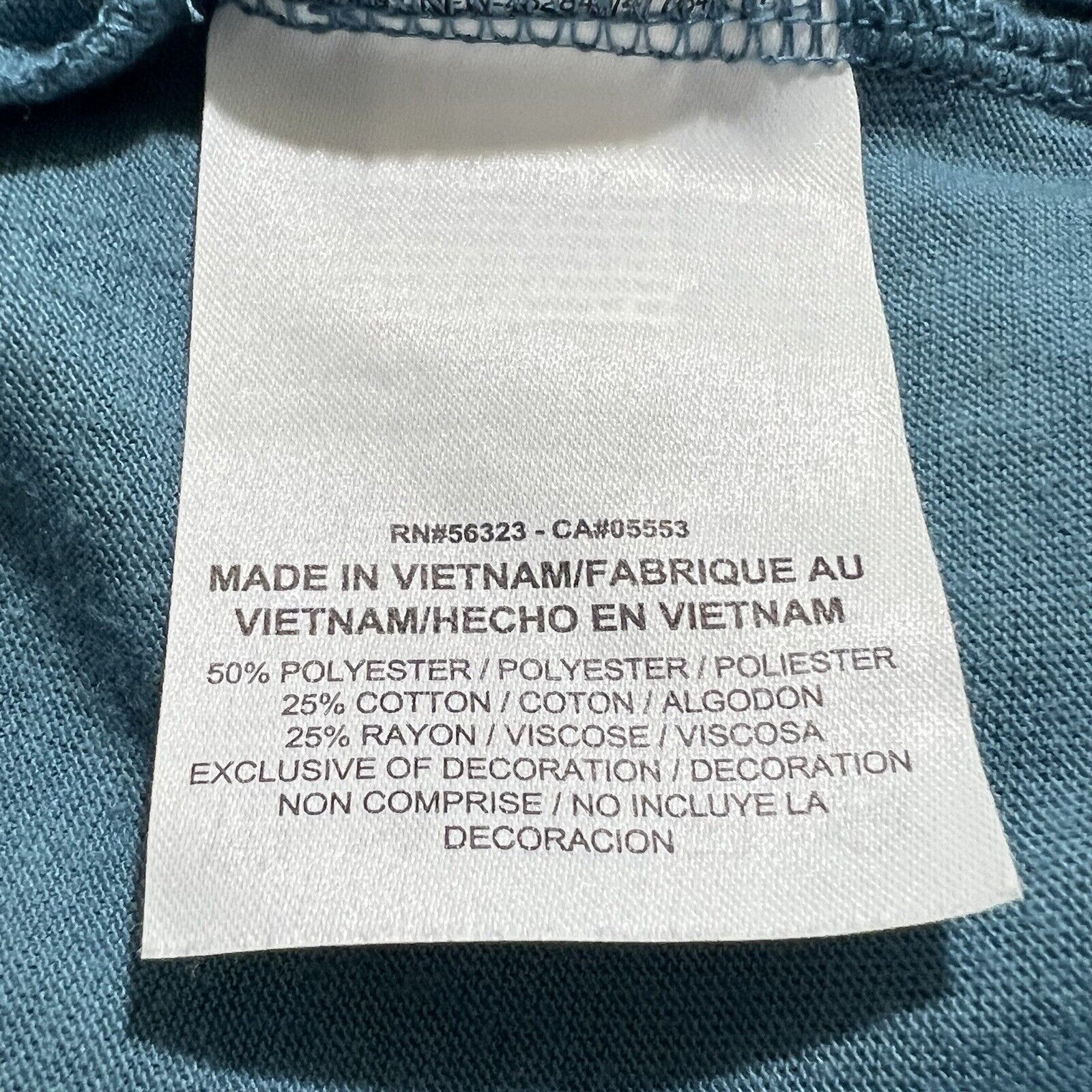 Nike Nike Medium T Shirt Teal Blue Swoosh Logo Crewneck Tee Size M / US 6-8 / IT 42-44 - 4 Thumbnail
