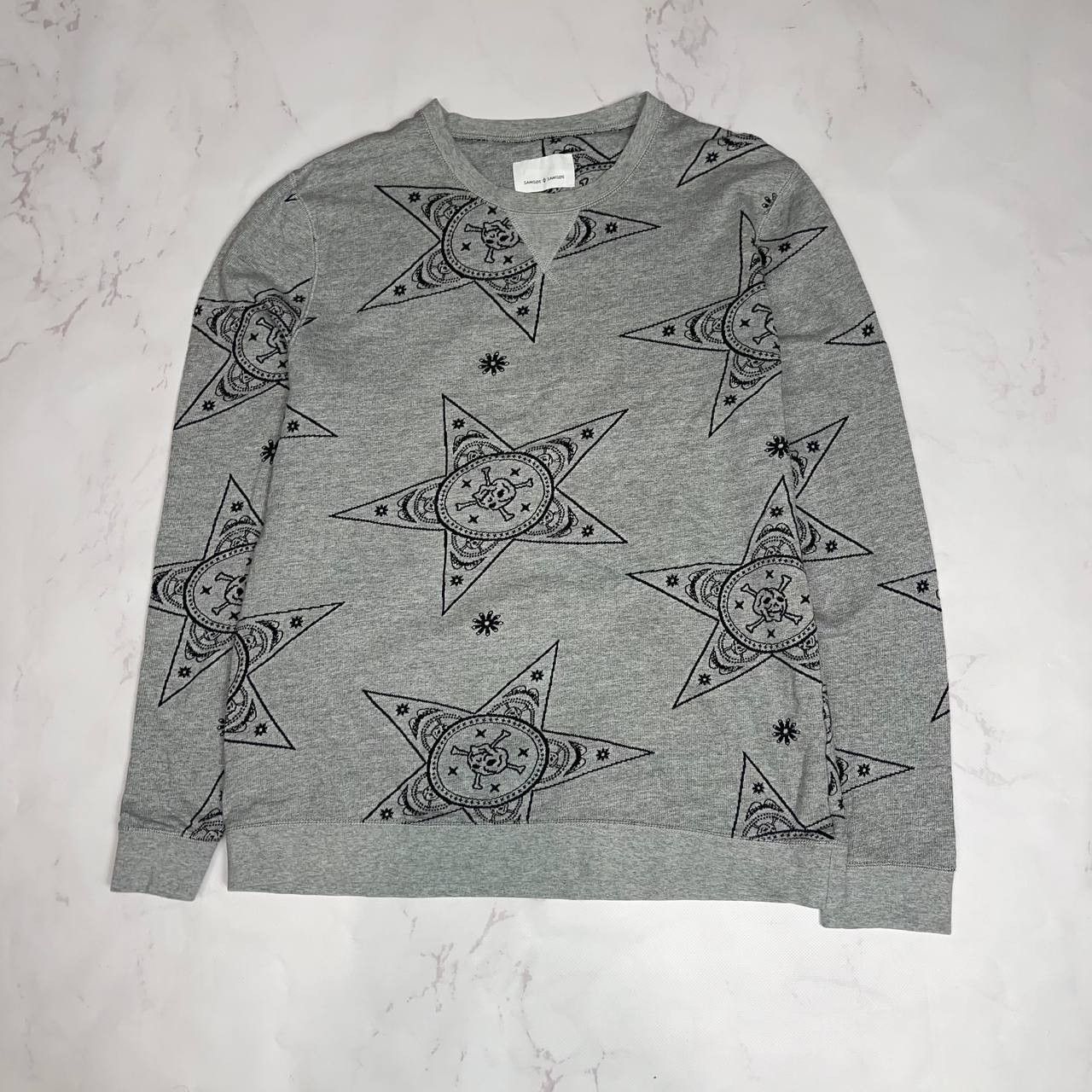 Samsoe Samsoe Samsøe & Samsøe sweather logo skull knitweat size L Size US L / EU 52-54 / 3 - 1 Thumbnail