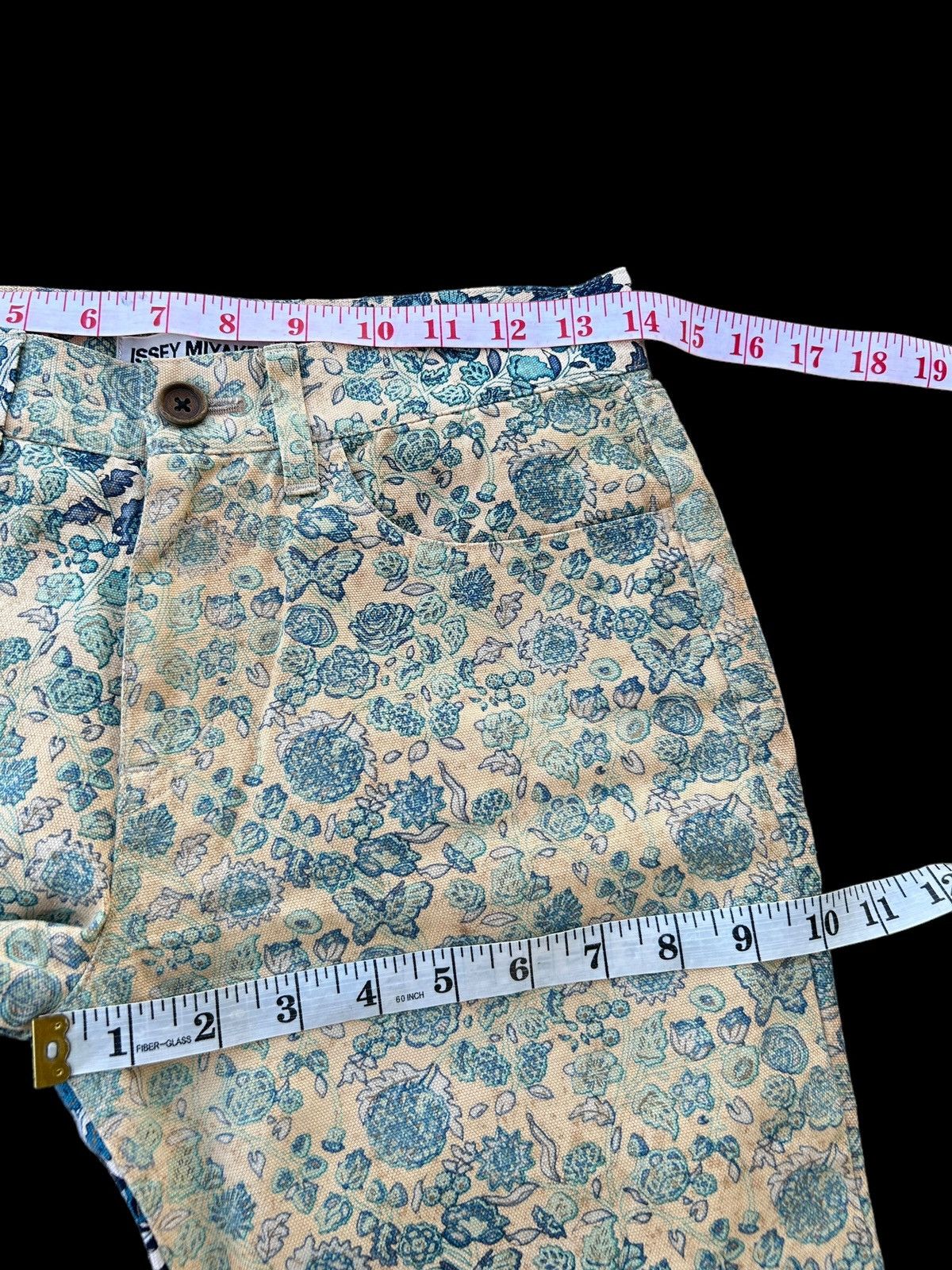 Issey Miyake × Japanese Brand × Kapital Issey Miyake Floral Tattoo Uneven dyed Pants ☠️🎌 Size US 28 / EU 44 - 21 Thumbnail