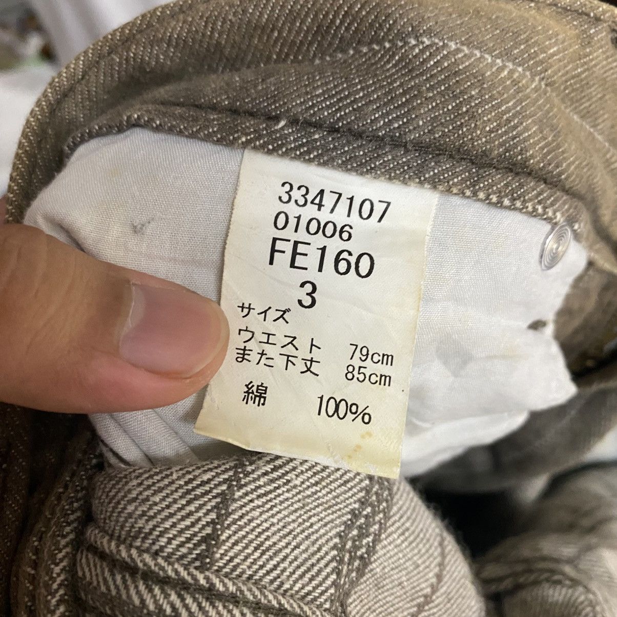 Japanese Brand DL Bee Bell Beige stripe cargo Casual Pants #C975 Size US 30 / EU 46 - 19 Thumbnail