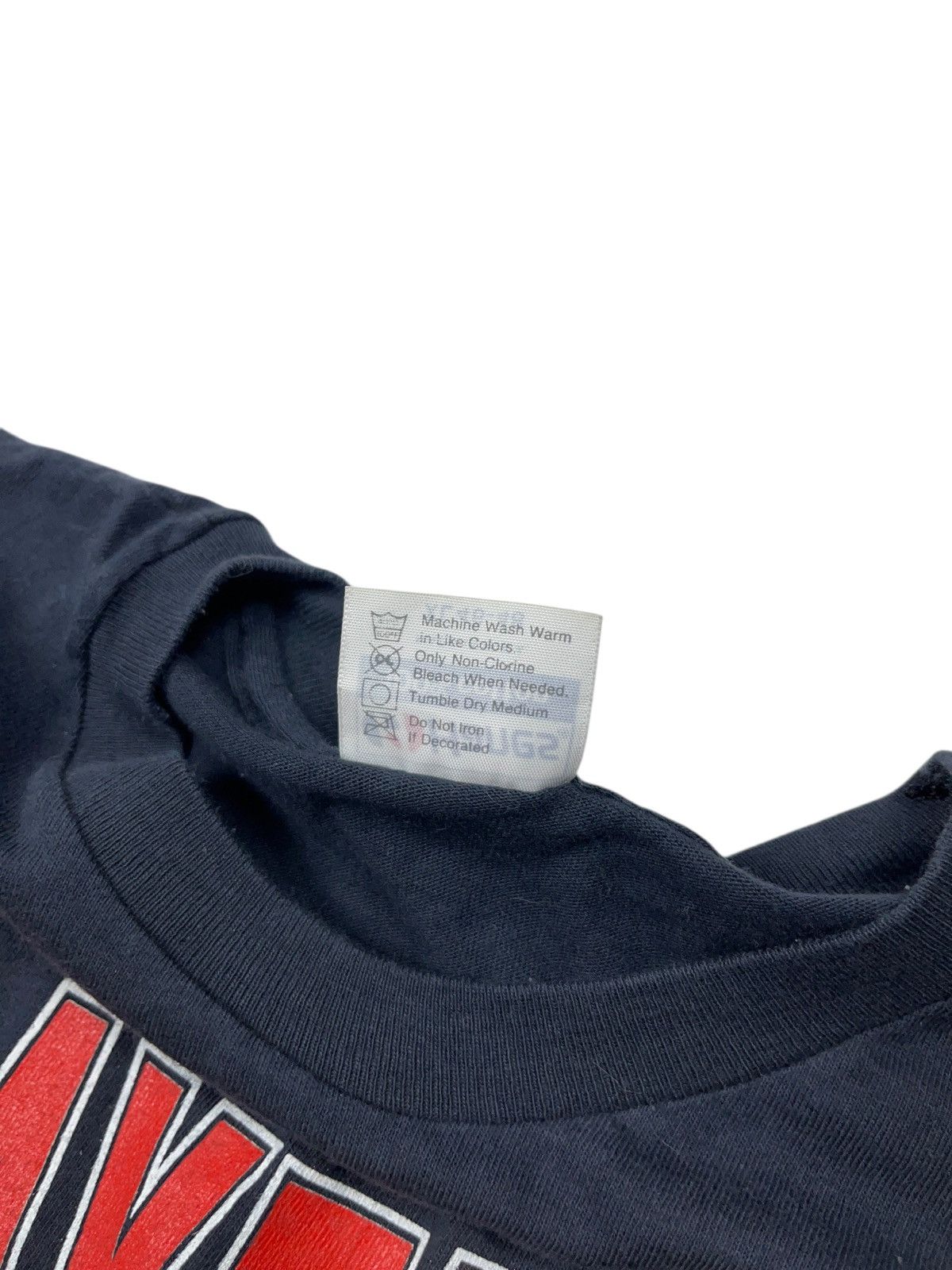 Slayer Vintage 1989 Slayer Slaytanic Wehrmacht Sacrifice Tour Shirt Size US XL / EU 56 / 4 - 6 Thumbnail
