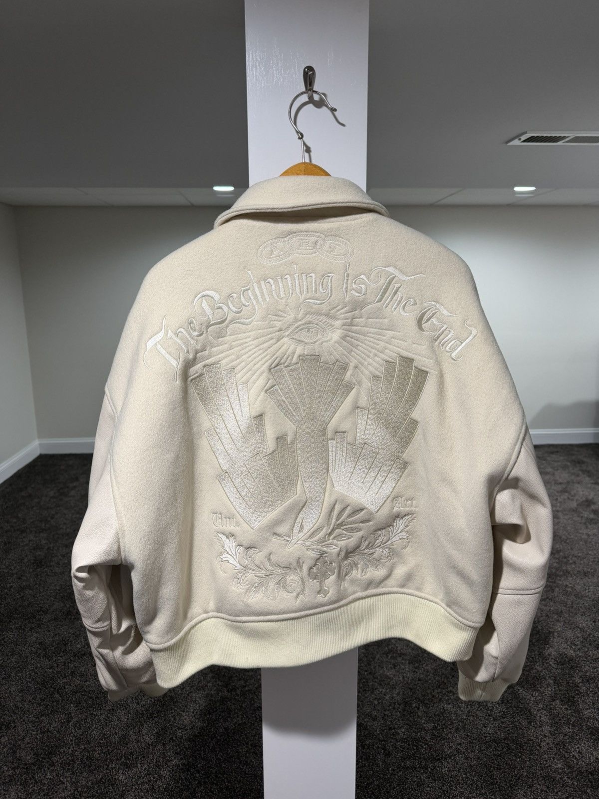 Untitled Artworks Untitled Artworks Milano Angel of Peace Varsity Cream Jacket Size US S / EU 44-46 / 1 - 3 Thumbnail