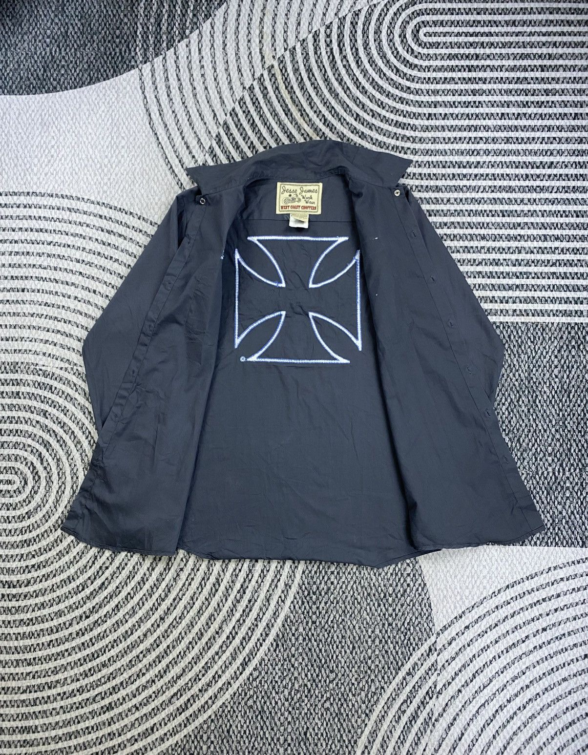 West Coast Choppers West Coast Choppers Jesse James Button Up Shirt Size US M / EU 48-50 / 2 - 6 Thumbnail