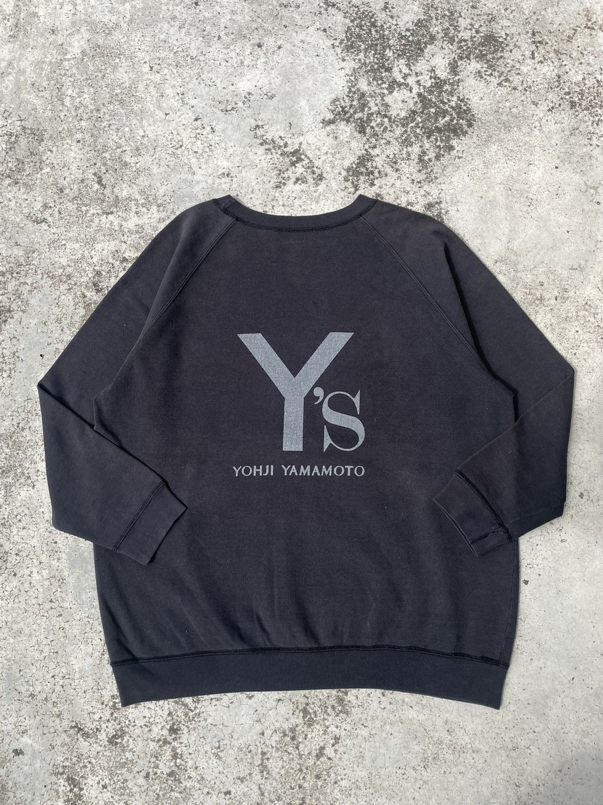 Yohji Yamamoto Vintage 90's Distress Yohji Yamamoto Crewneck Shirts Size US L / EU 52-54 / 3 - 1 Thumbnail
