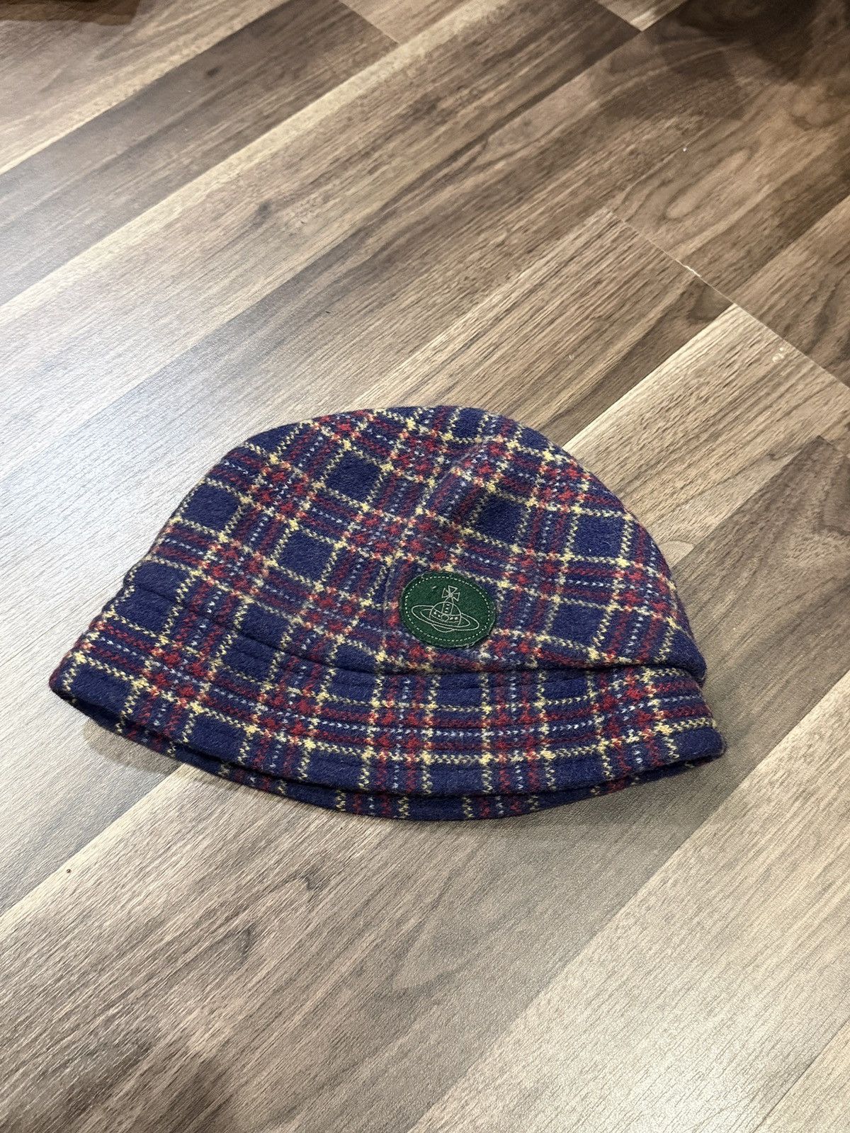 Vivienne Westwood Viviene Westwood Vintage Plaid Newboys Ladies Hat Size ONE SIZE - 4 Thumbnail