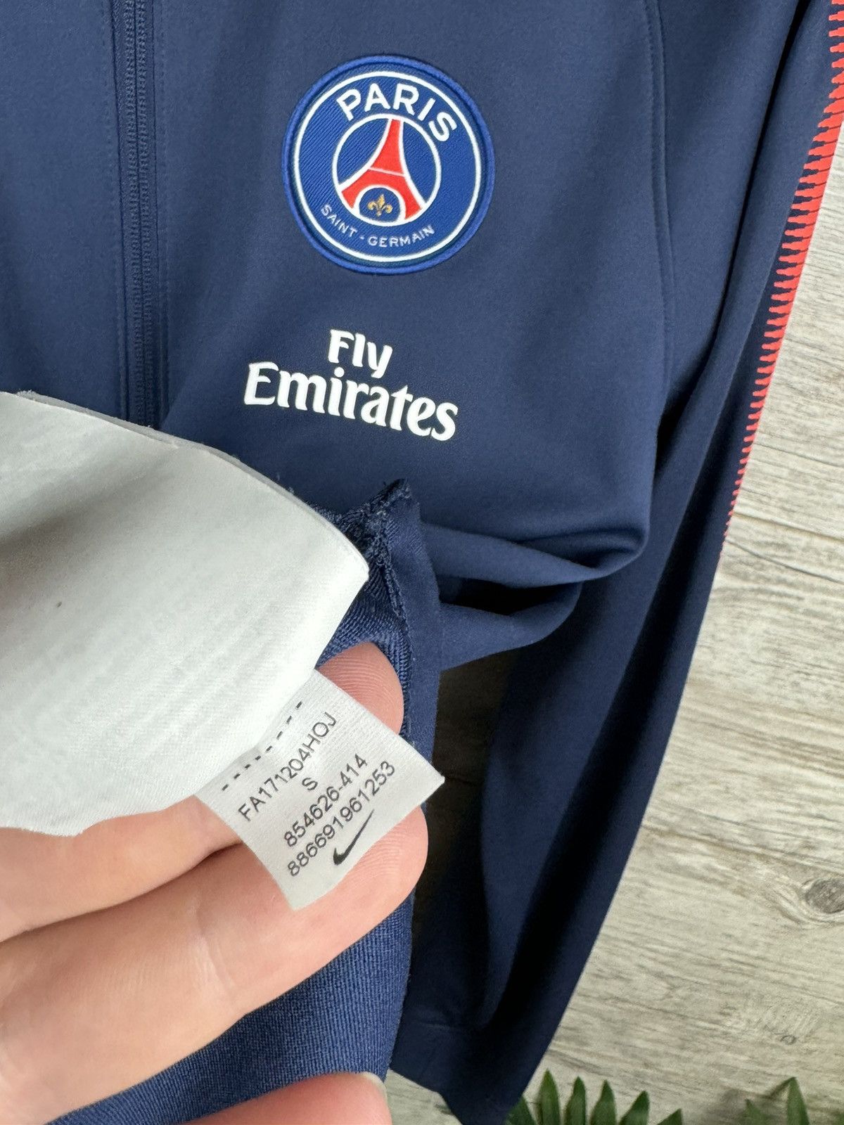 Nike Nike PSG Paris Saint Germain Bomber Size S Size US S / EU 44-46 / 1 - 9 Thumbnail