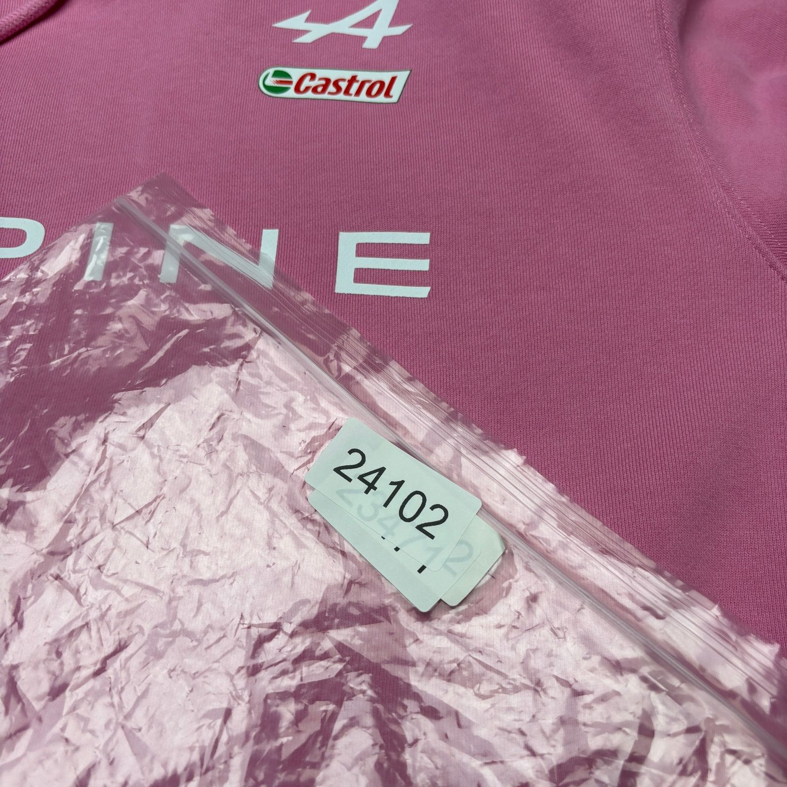 Palace Palace x Kappa For Alpine F1 Pink Hoodie Men's XL 350 GSM Size US XL / EU 56 / 4 - 8 Thumbnail