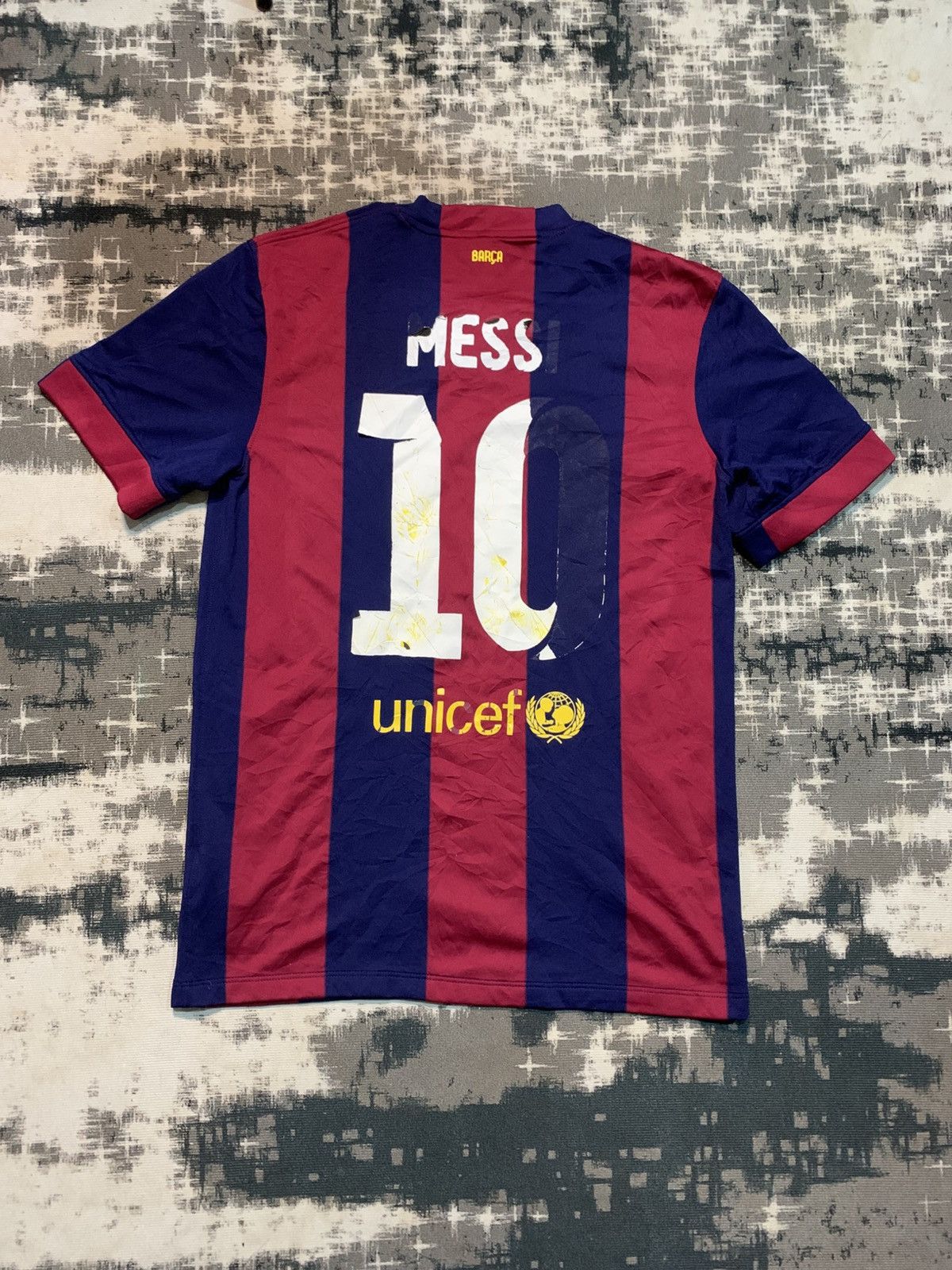 Nike Barcelona 14/15 Messi Home Jersey Size US M / EU 48-50 / 2 - 8 Thumbnail