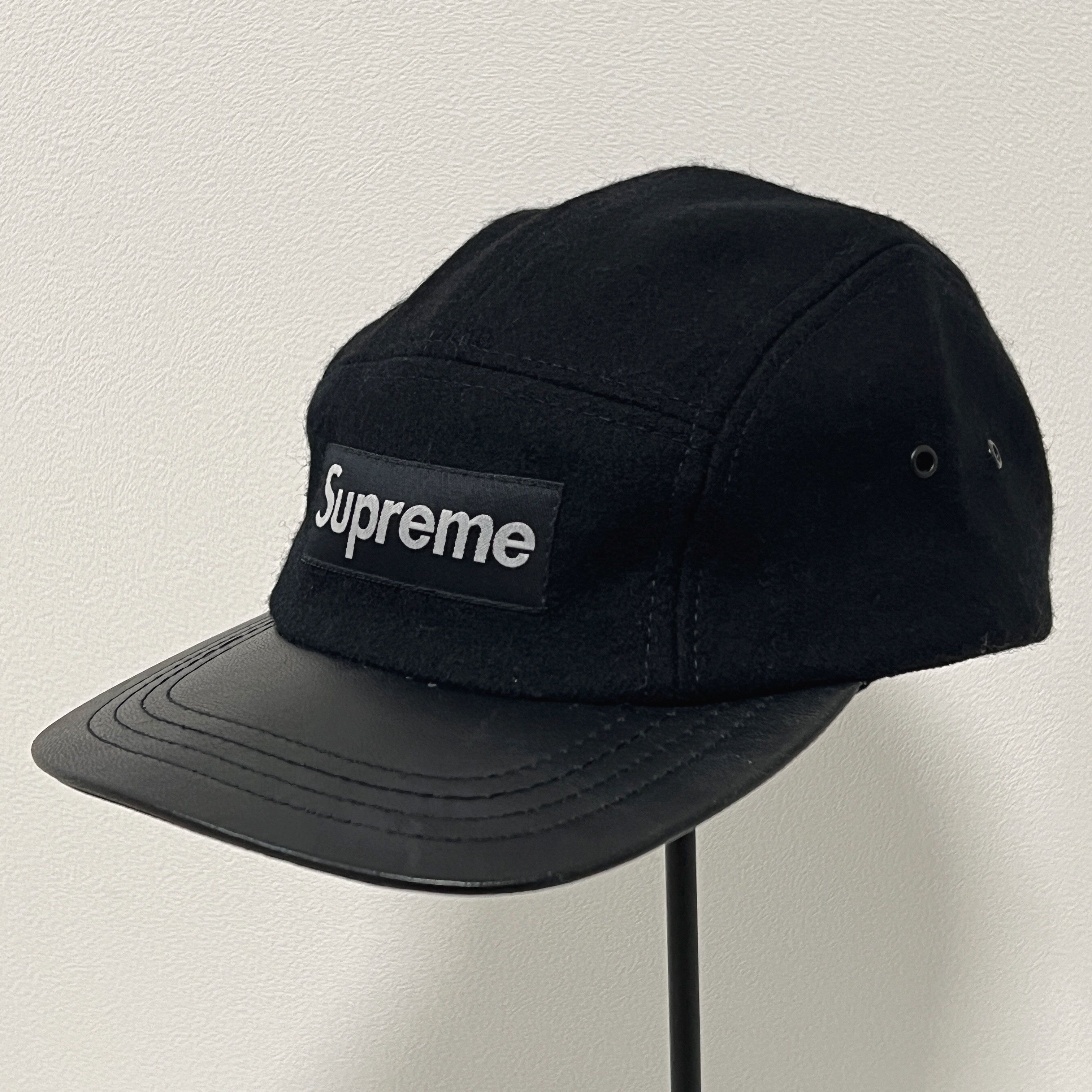 Supreme Supreme 2007 Wool Leather Visor Camp Cap Size ONE SIZE - 3 Thumbnail