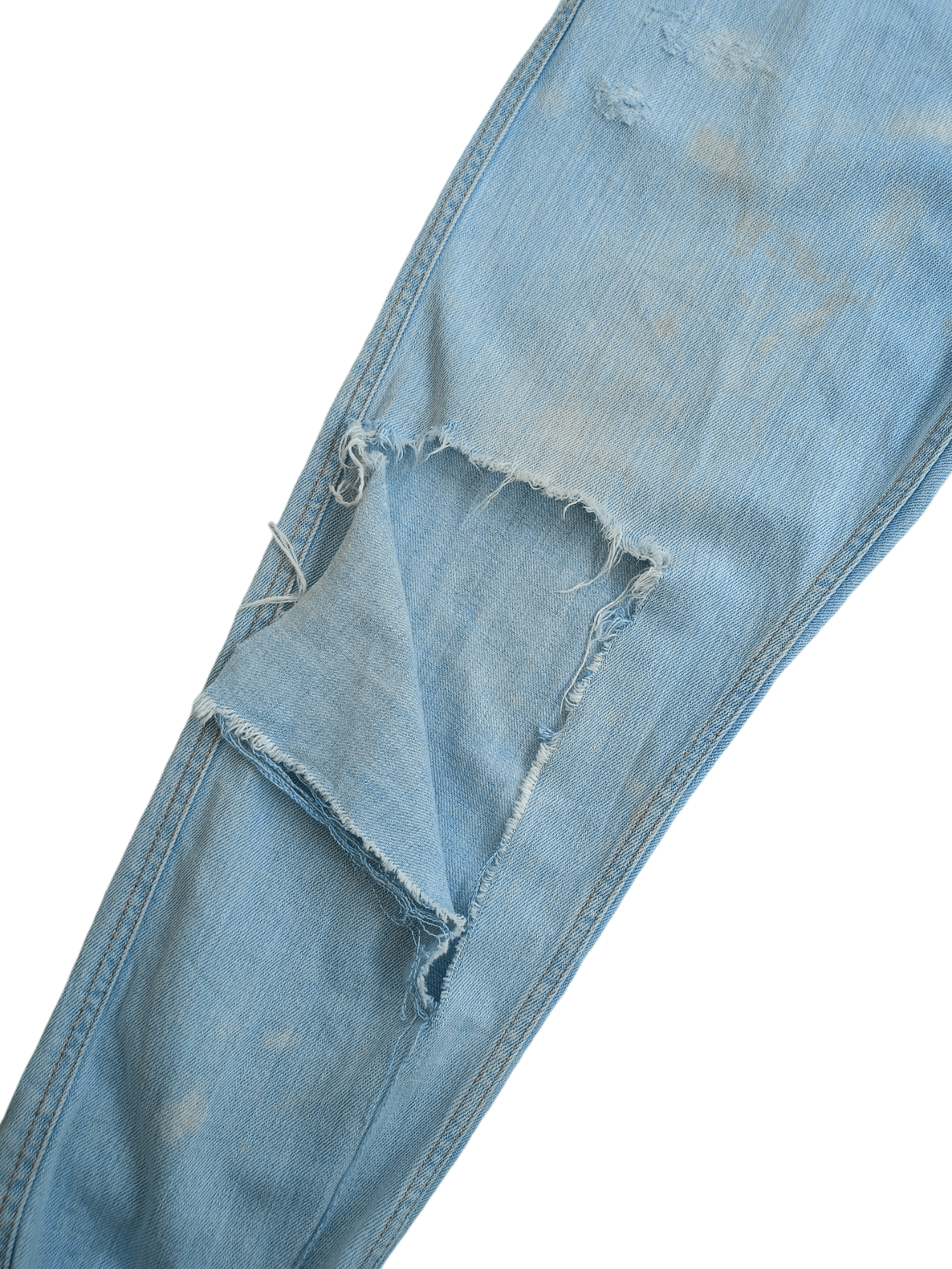 H&M H&M Relaxed Fit Distressed Vintage Streetwear Joggers Size US 26 / EU 42 - 5 Thumbnail