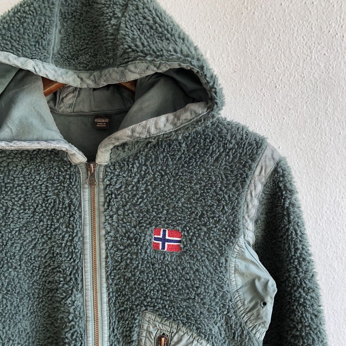 Napapijri NAPAPIJRI sherpa spellout hoodie Size S / US 4 / IT 40 - 7 Thumbnail