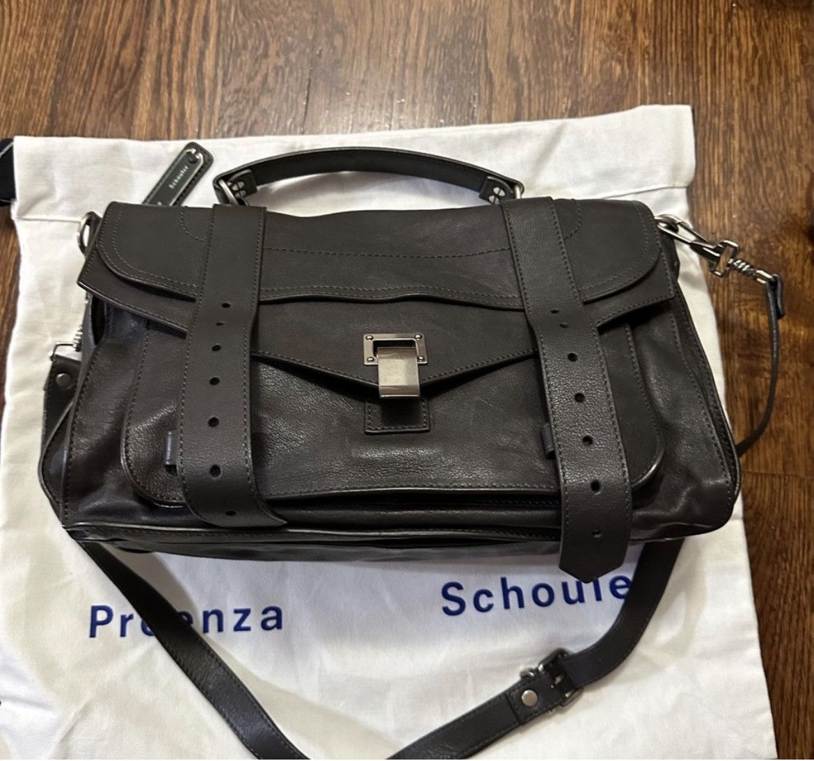 Proenza Schouler Proenza Schouler PS1 medium Brown Leather Messenger Bag Size ONE SIZE - 5 Thumbnail