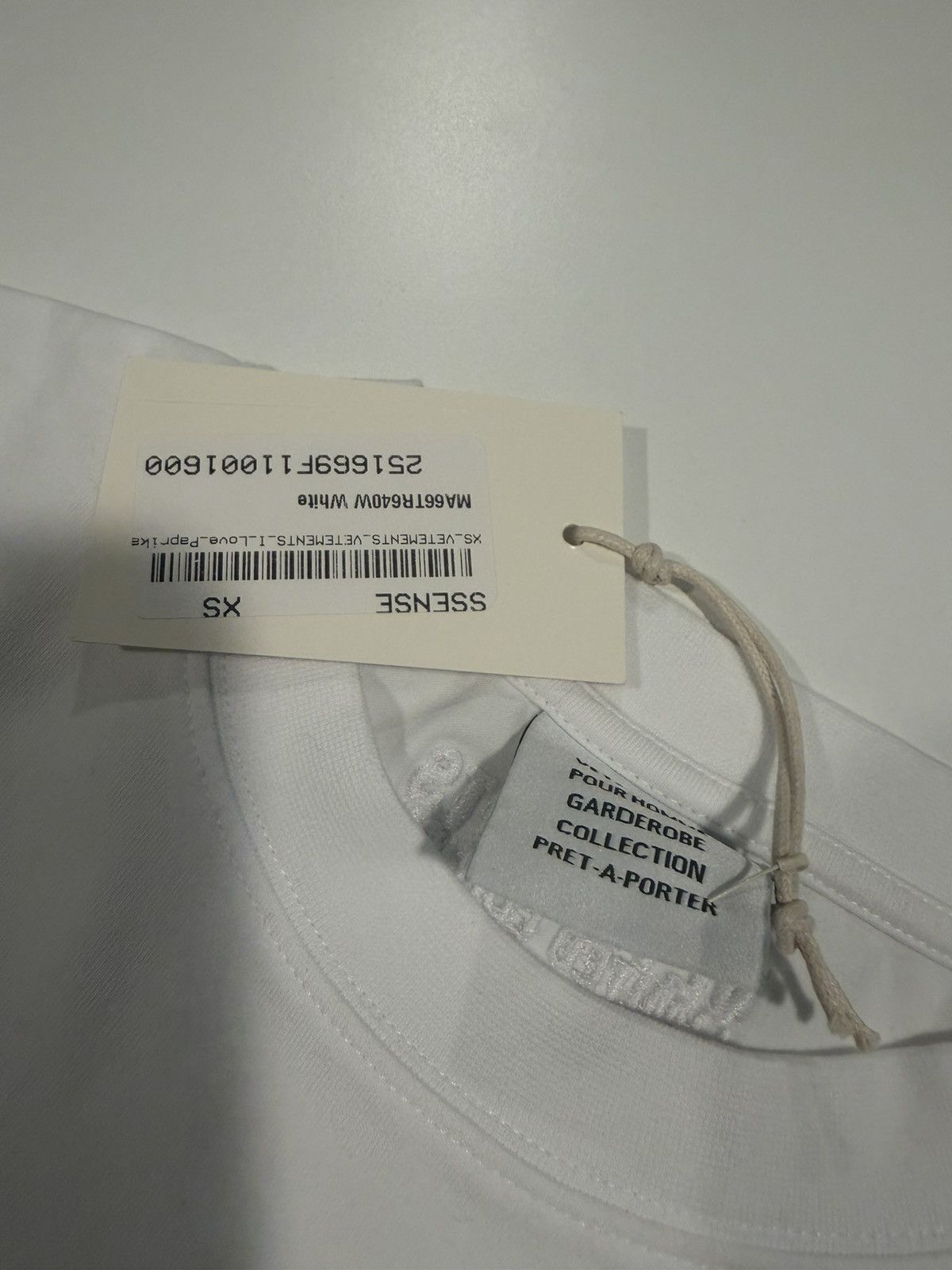 Vetements Vetements mens t shirt XS. Size US XS / EU 42 / 0 - 2 Thumbnail