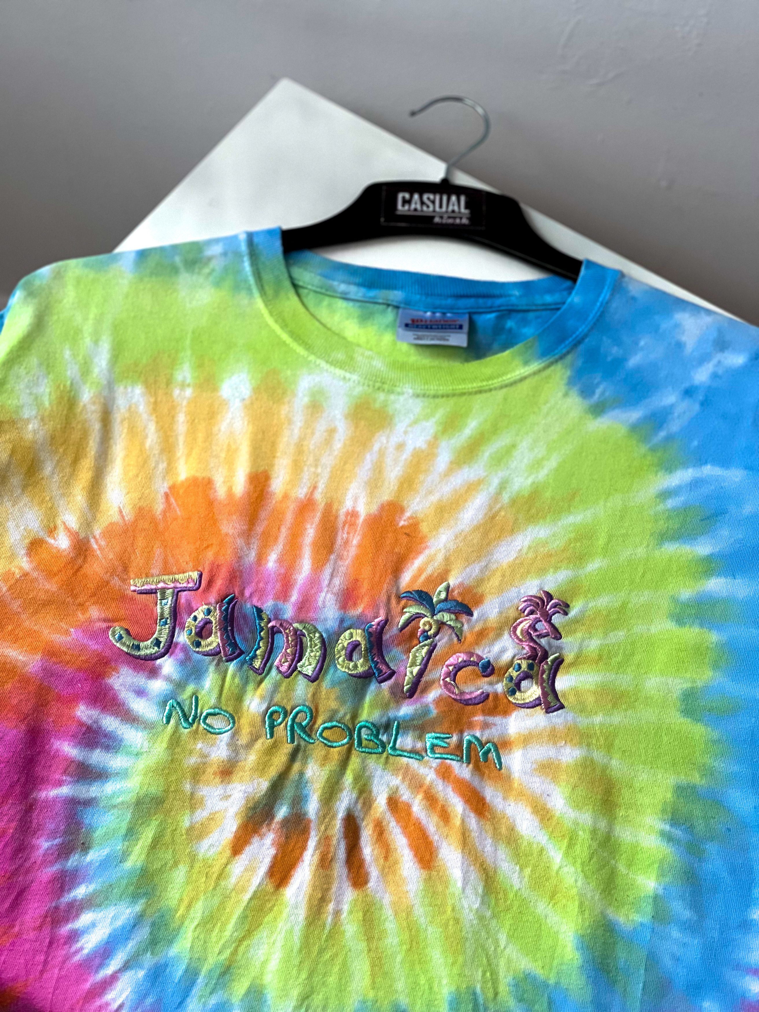 Hanes × Vintage HANES x JAMAICA vintage t-shirt Size US L / EU 52-54 / 3 - 6 Thumbnail