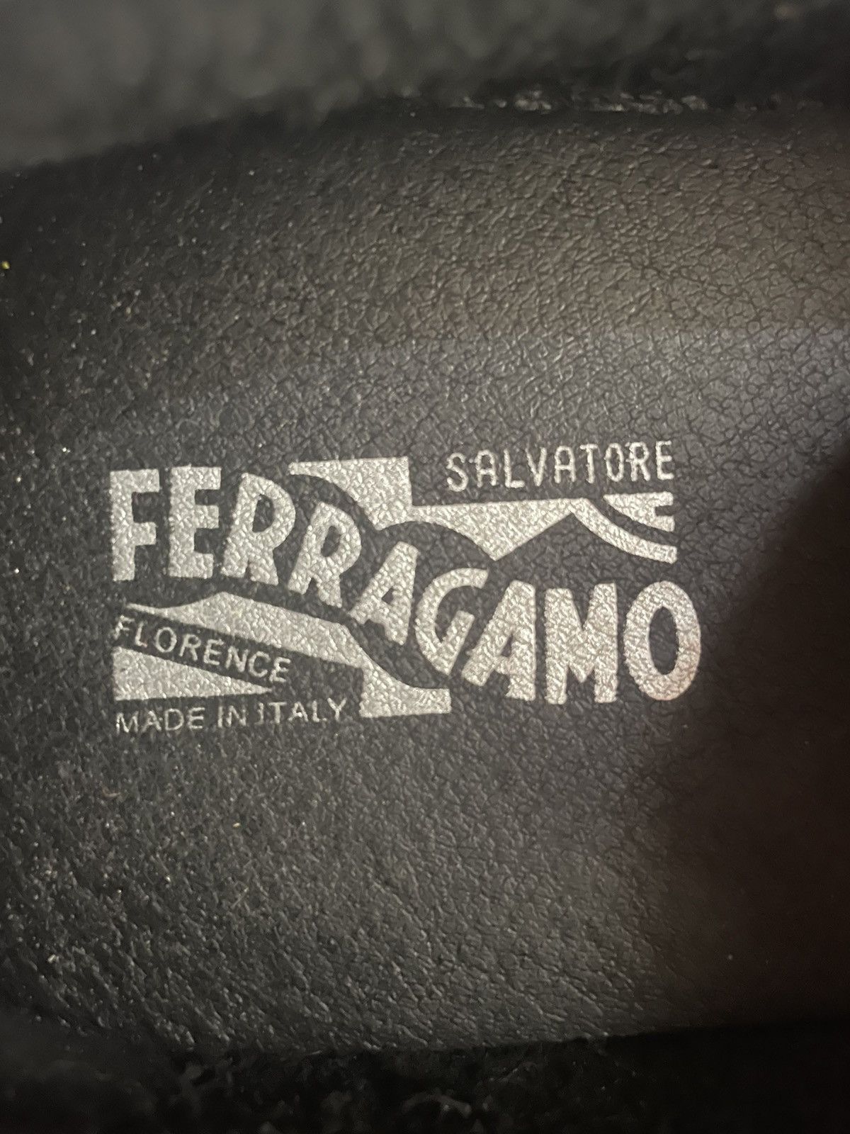 Salvatore Ferragamo Salvatore Ferragamo Black Leather Slip On (14) Size US 14 / EU 47 - 5 Thumbnail