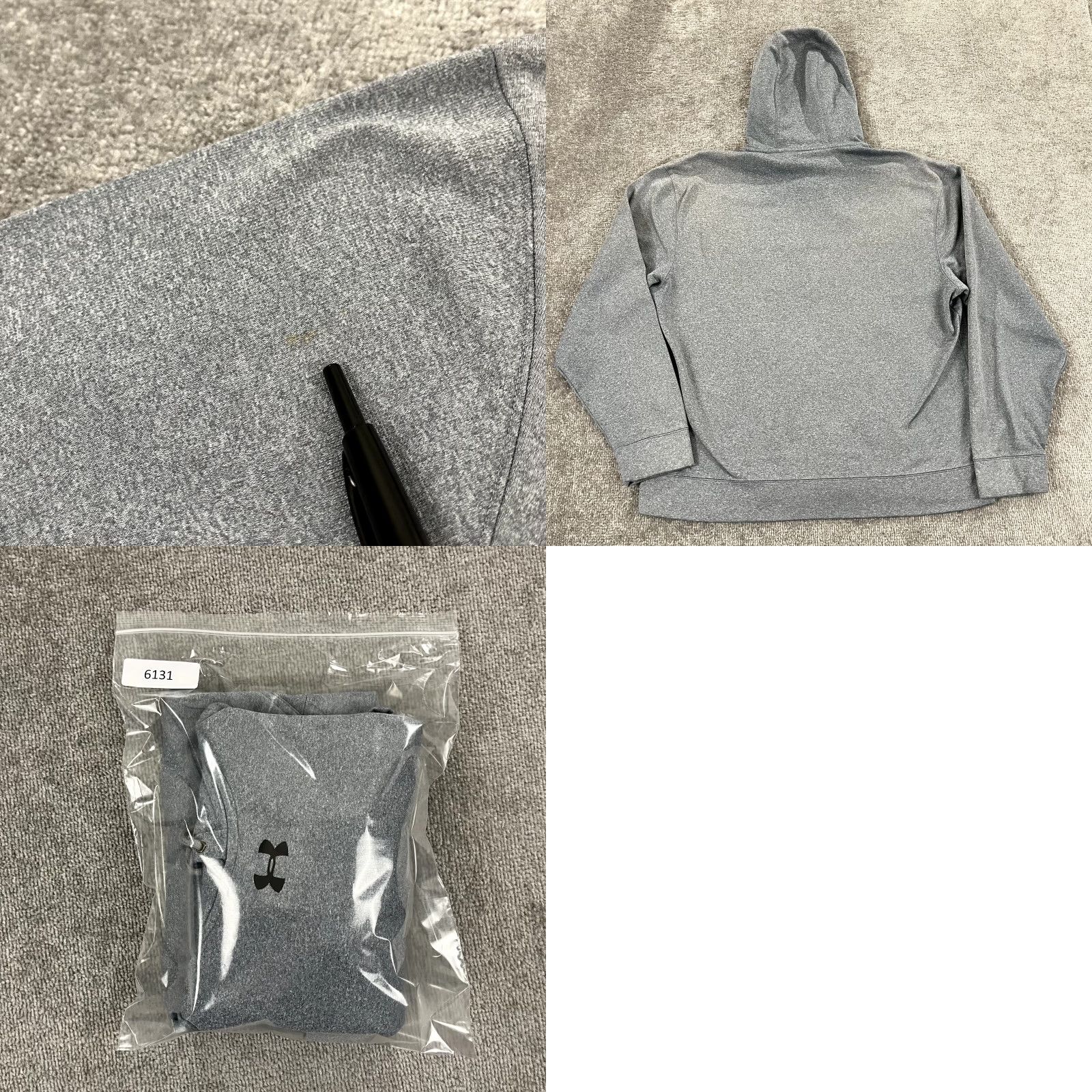 Under Armour **Under Armour Mens Medium Gray Fleece Hoodie Gym Training Pullover** User: Under Armour Mens Medium Gray Fleece Hoodie Gym Training Pullover Size US M / EU 48-50 / 2 - 8 Thumbnail