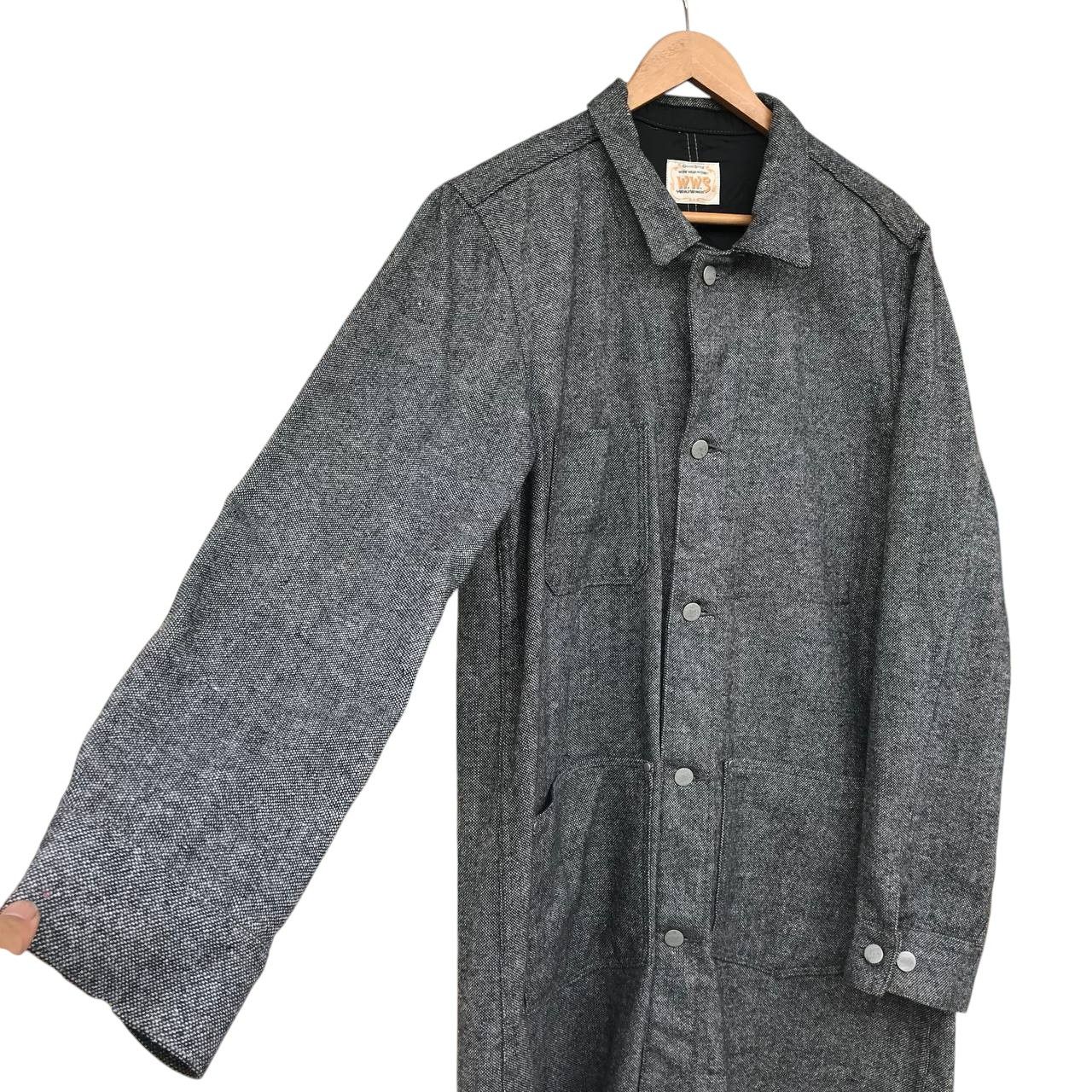 Big John VINTAGE BIGJOHN WORKWEAR FOR STREET LONGJACKET DENIM Size US L / EU 52-54 / 3 - 2 Thumbnail