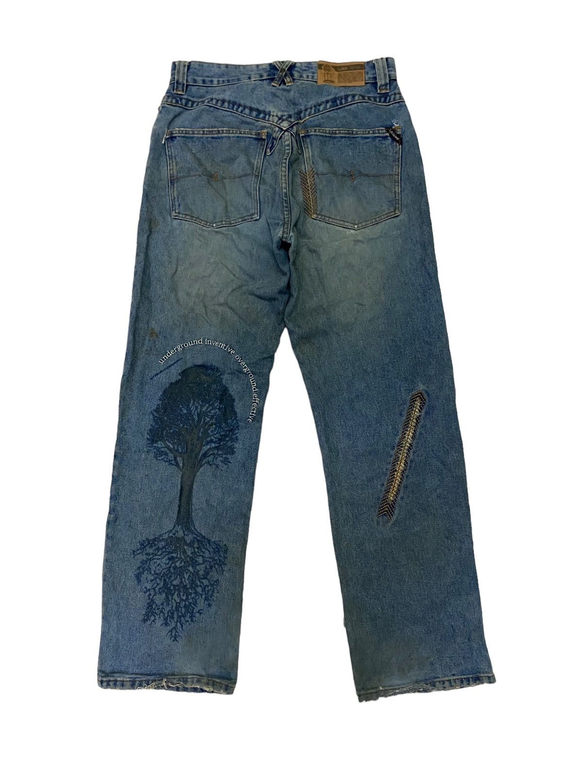 Japanese Brand × LRG × Vintage Vintage Japanese Lrg Art Denim Size US 31 - 1 Thumbnail