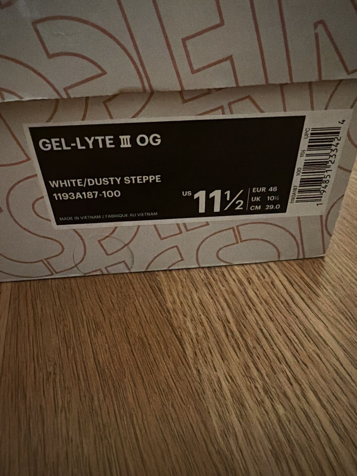 Asics × Kith Asics x Kith Yoshino Rose Gel Lyte 3 Size 11.5 Size US 11.5 / EU 44-45 - 6 Thumbnail