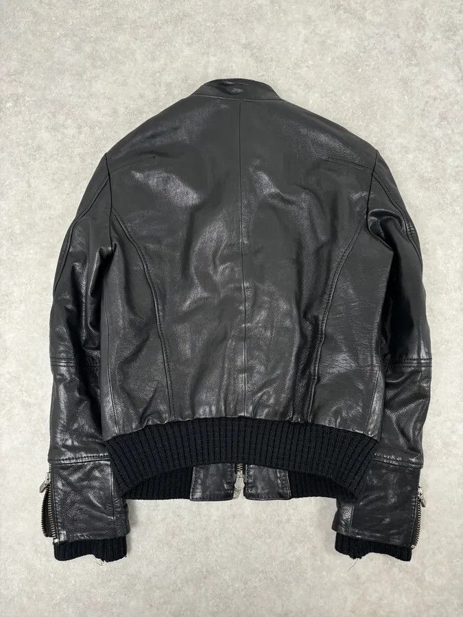Dirk Bikkembergs AW2008 Dirk Bikkembergs Black Premium Mafia Leather Jacket Size US M / EU 48-50 / 2 - 5 Thumbnail