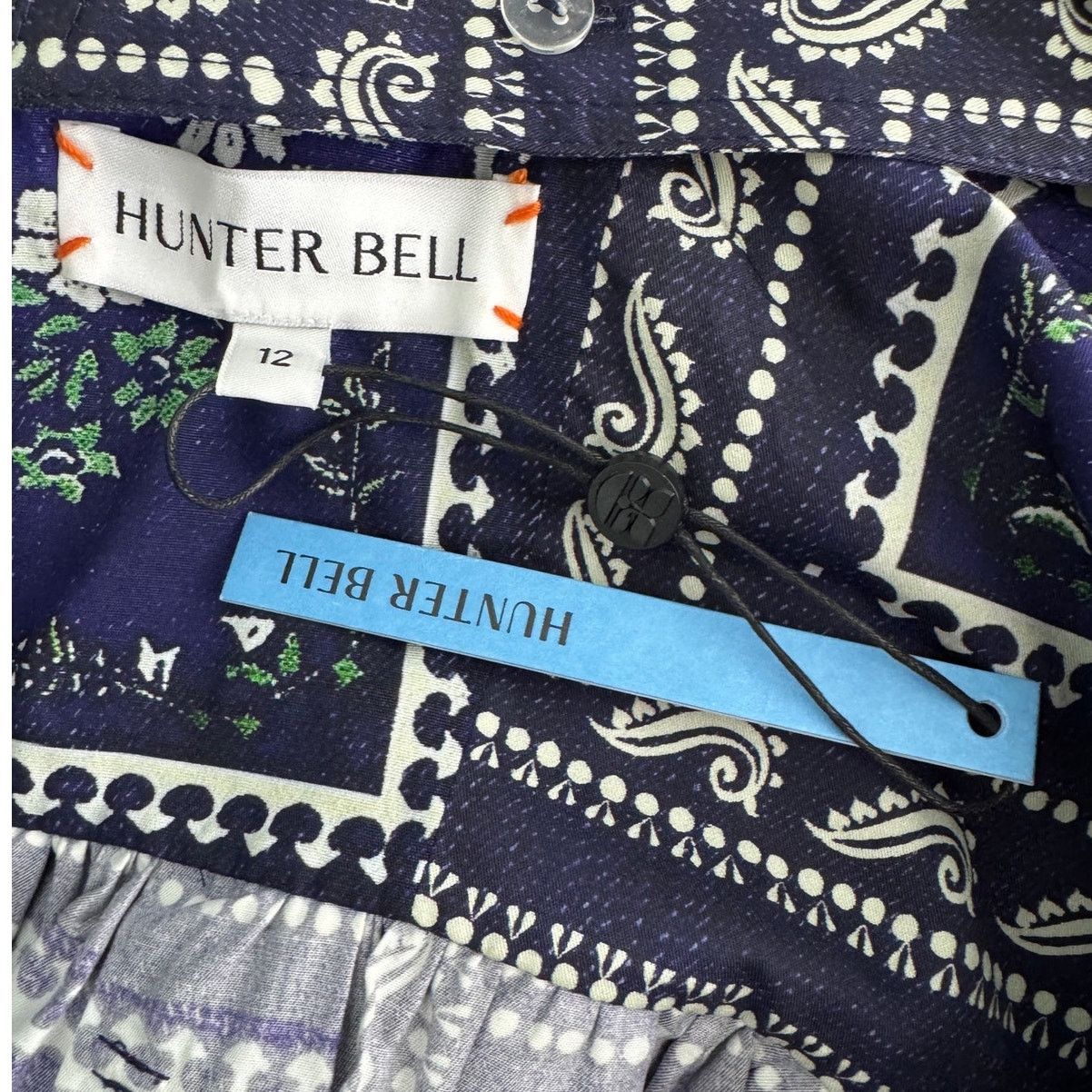 Hunter Bell Hunter Bell Bon Voyage Cleo Dress nautical print size 12 Size XL / US 12-14 / IT 48-50 - 12 Thumbnail