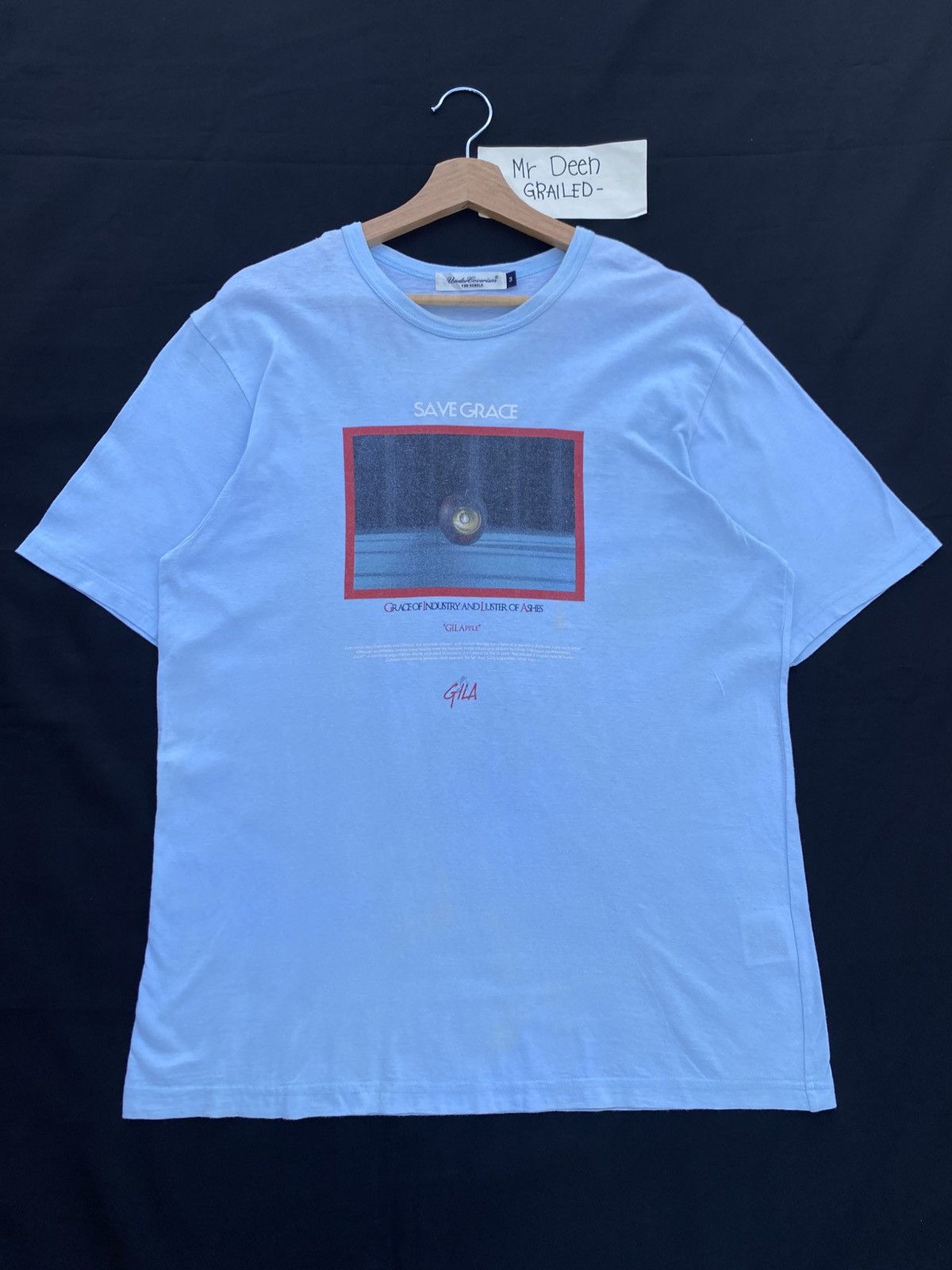 Undercover Rare UNDERCOVER for rebels Save Grace "GIL APPLE" GILA Tee Size US M / EU 48-50 / 2 - 2 Thumbnail