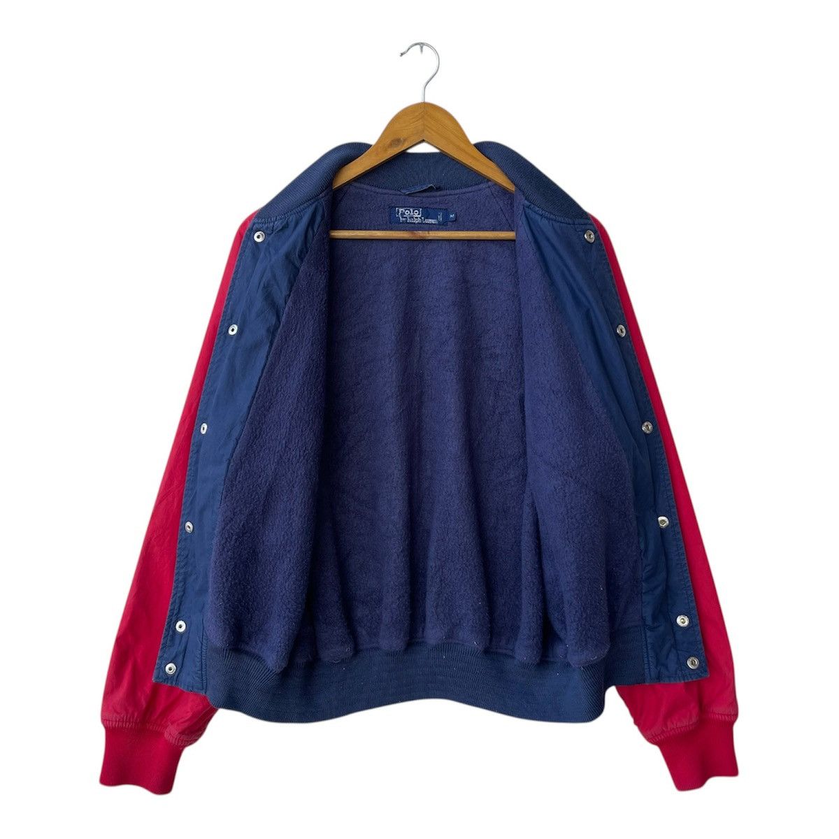 Polo Ralph Lauren 90s Polo Ralph Lauren "Monogram" Crest Logo Varsity Jacket Size US M / EU 48-50 / 2 - 3 Thumbnail