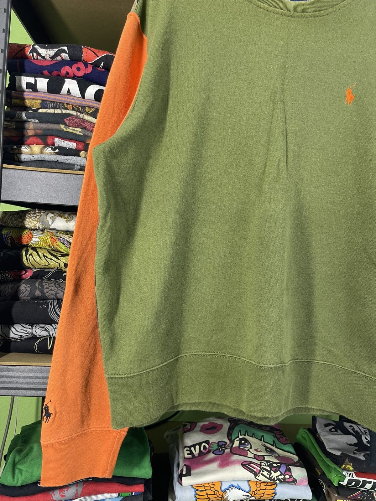 Polo Ralph Lauren Polo RL x Beams Color Block Limited Edition Sweatshirt Size US L / EU 52-54 / 3 - 7 Thumbnail
