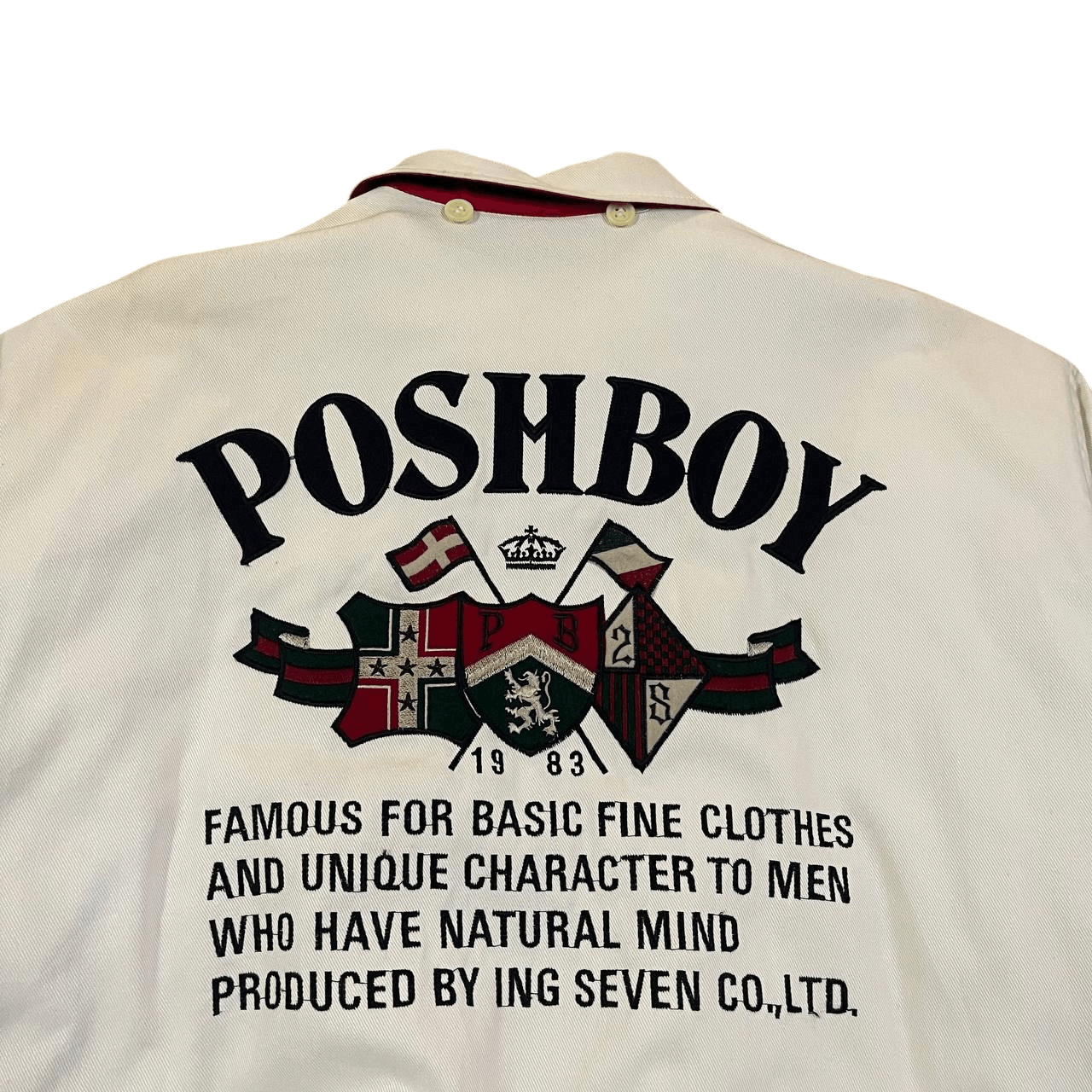 Japanese Brand Vintage Posh Boy Reversible Bomber Jacket Size US L / EU 52-54 / 3 - 11 Thumbnail
