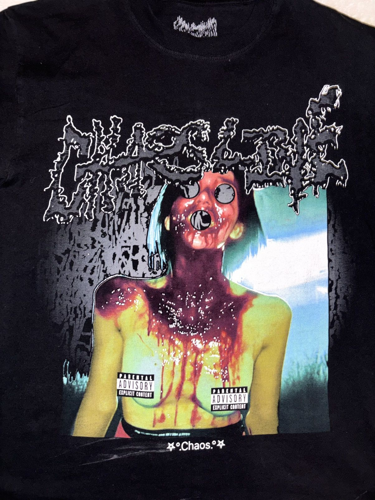 Ken Carson VERY RARE KEN CARSON A GREAT CHAOS TOUR CHAOS LIVE SHIRT Size US L / EU 52-54 / 3 - 2 Thumbnail