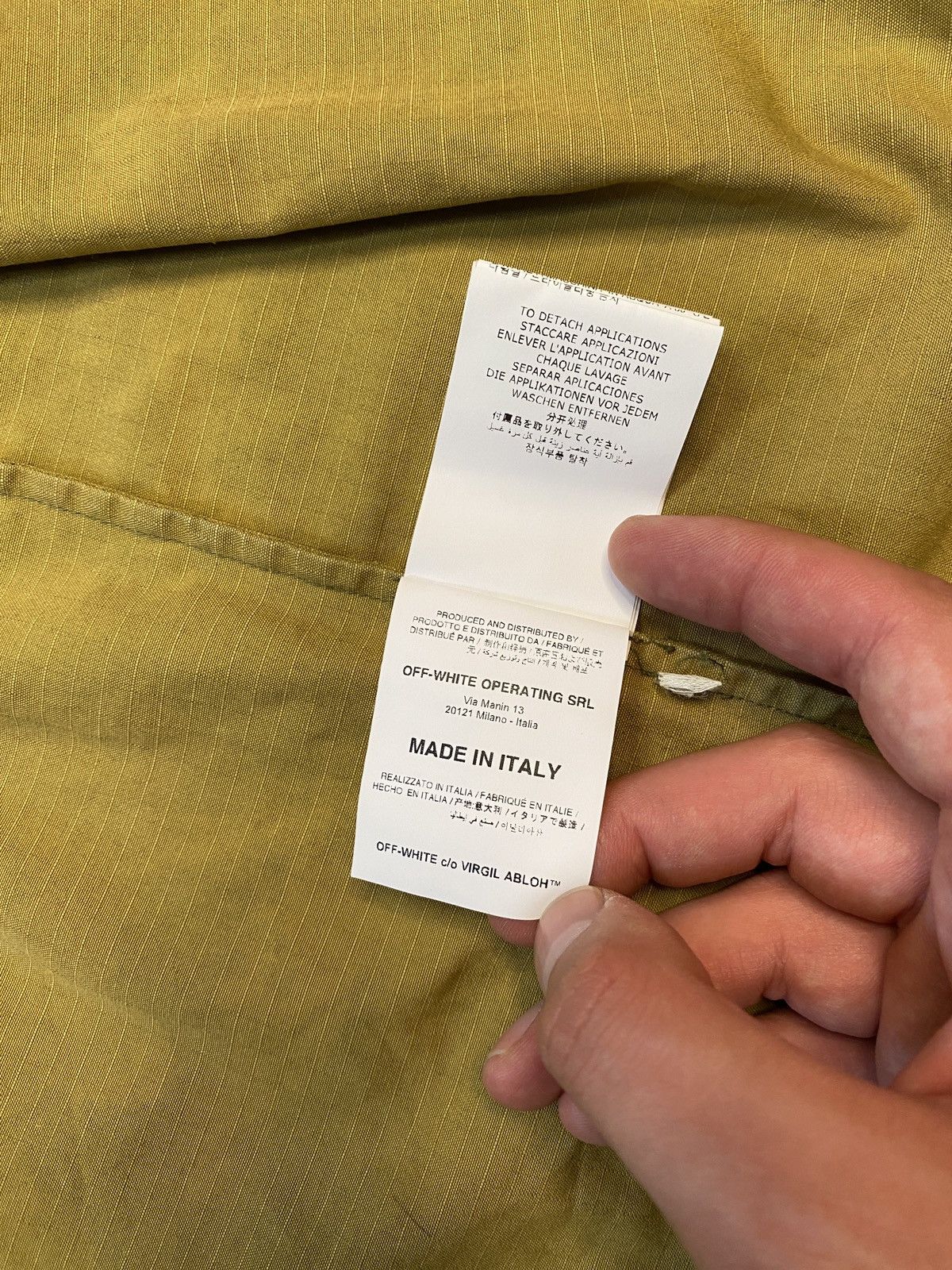 Off-White Off-White Camouflage Overshirt Virgil Abloh Size US M / EU 48-50 / 2 - 10 Thumbnail