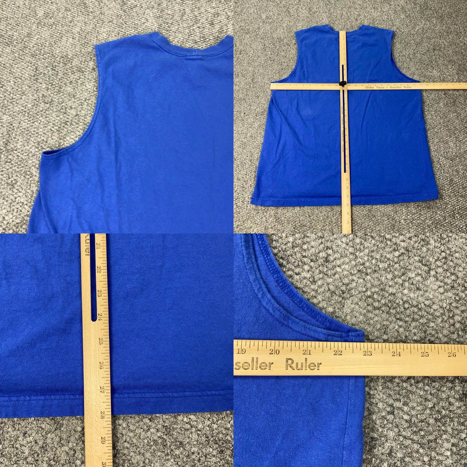 Nike VINTAGE Nike Tank Top Mens XL Blue Sleeveless Activewear Retro Y2K Size US XL / EU 56 / 4 - 8 Thumbnail