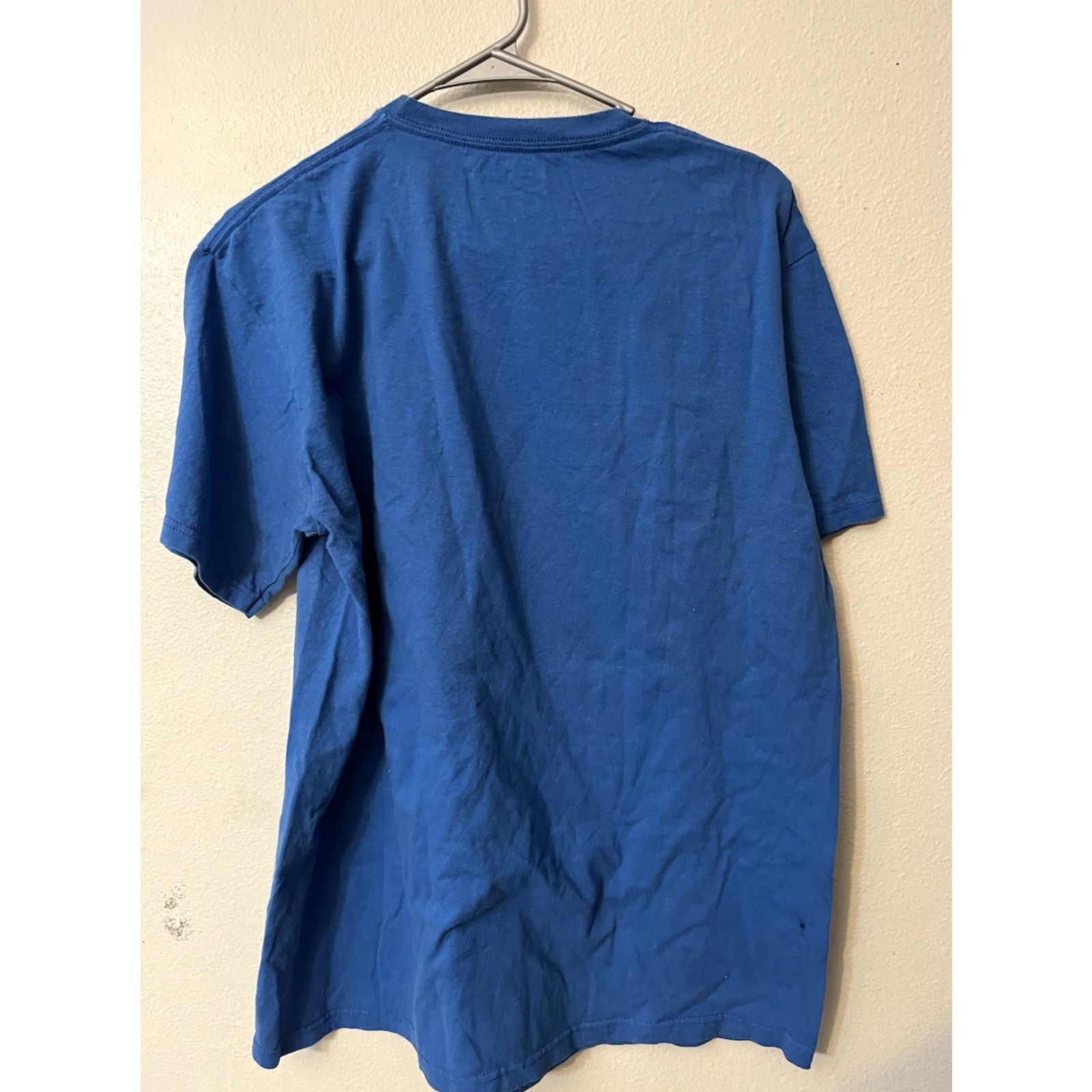 Champion VINTAGE Champion T-shirt Men Large Blue Logo Tee Short Sleeve Crew Neck Pullover Embroidered 90s Size US L / EU 52-54 / 3 - 2 Thumbnail