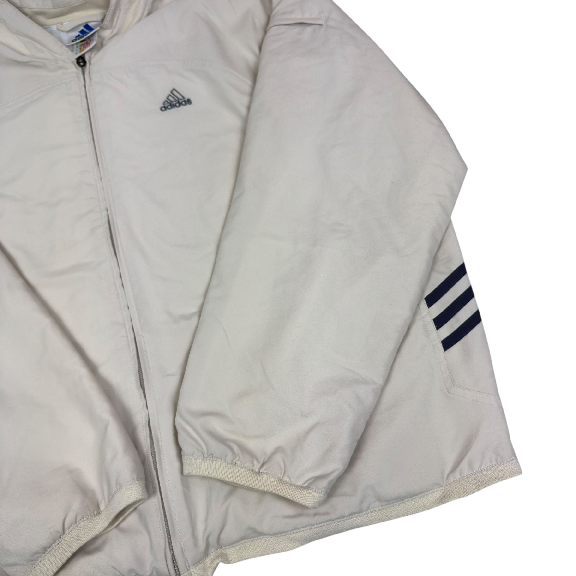 Adidas Adidas Men's beige Logo Long Sleeve Full Zip Tracksuit Size US M / EU 48-50 / 2 - 5 Thumbnail