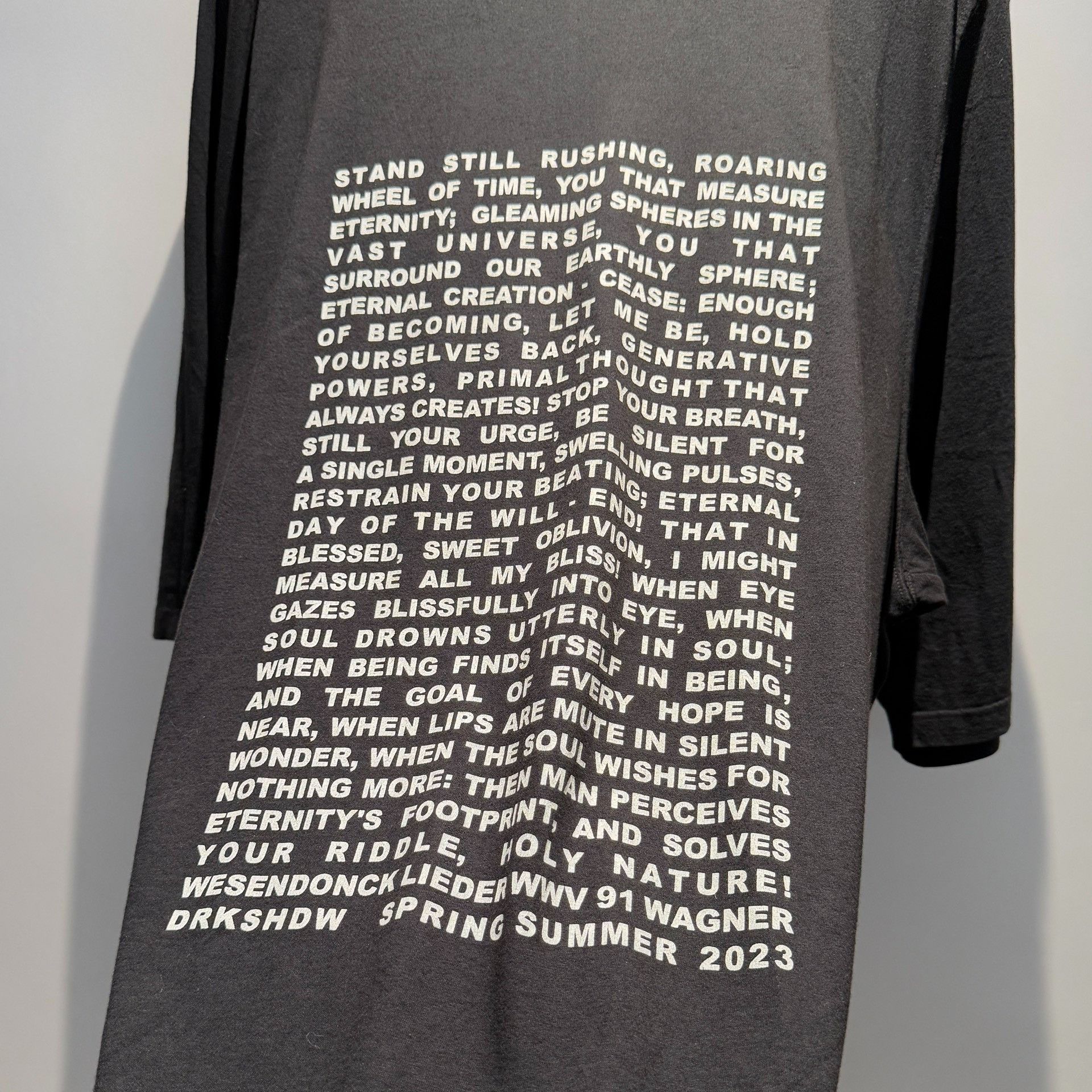Rick Owens rick owens Double-thread bullet screen short sleeve 2501-Ne Size US M / EU 48-50 / 2 - 2 Thumbnail