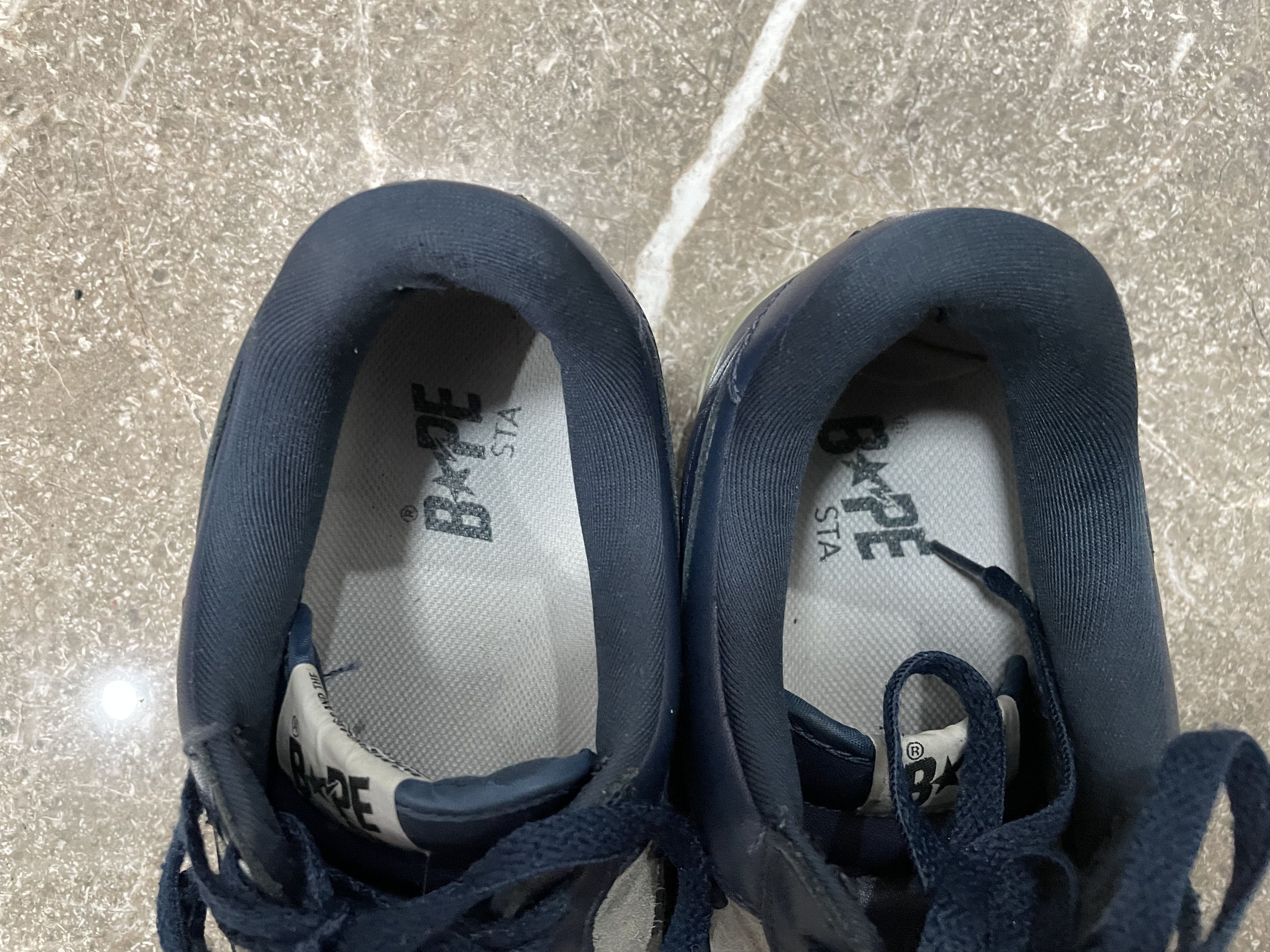 Bape Bapesta FS-001 Low 'Dark Blue Grey' Size US 9.5 / EU 42-43 - 19 Thumbnail