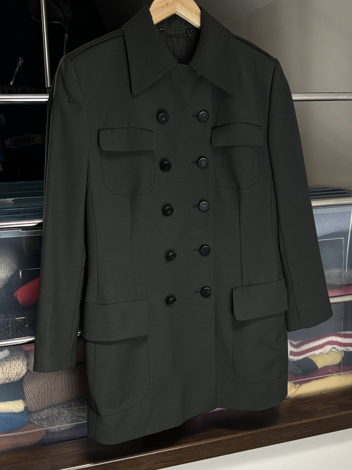Gucci Archival Gucci Tom Ford Era Military Double Breasted Jacket Size M / US 6-8 / IT 42-44 - 2 Thumbnail