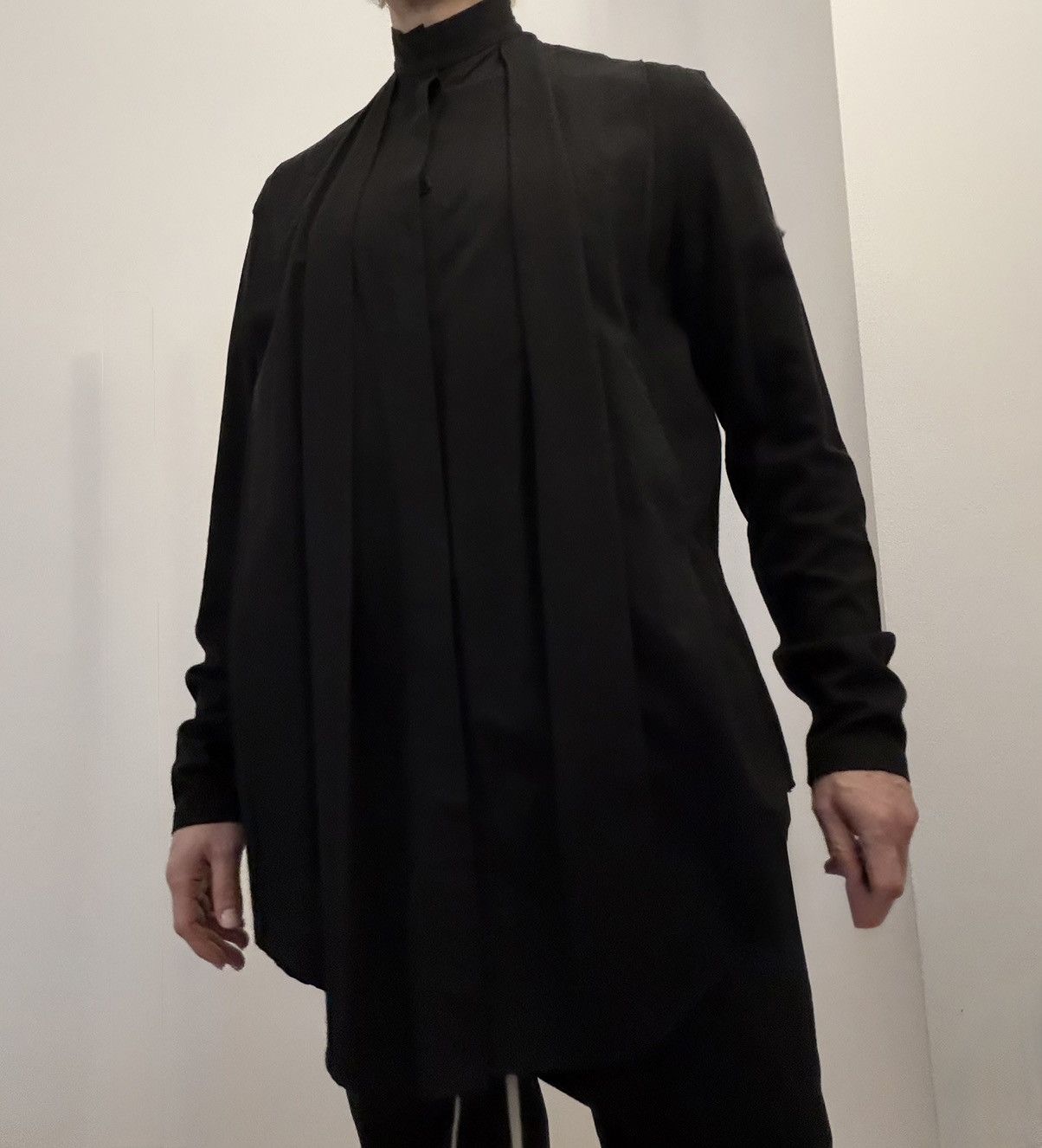 Julius Julius 2020 Front Tuck Shirt Black Size 1 Oversized Size US S / EU 44-46 / 1 - 8 Thumbnail