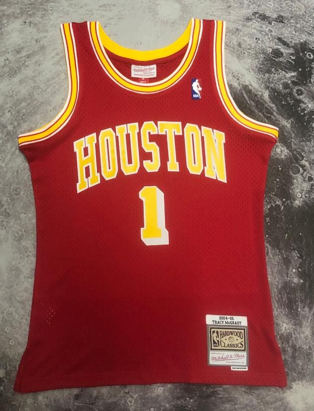 NBA Tracy McGrady Jersey 1 Houston Rockets Jersey Size US M / EU 48-50 / 2 - 1 Thumbnail