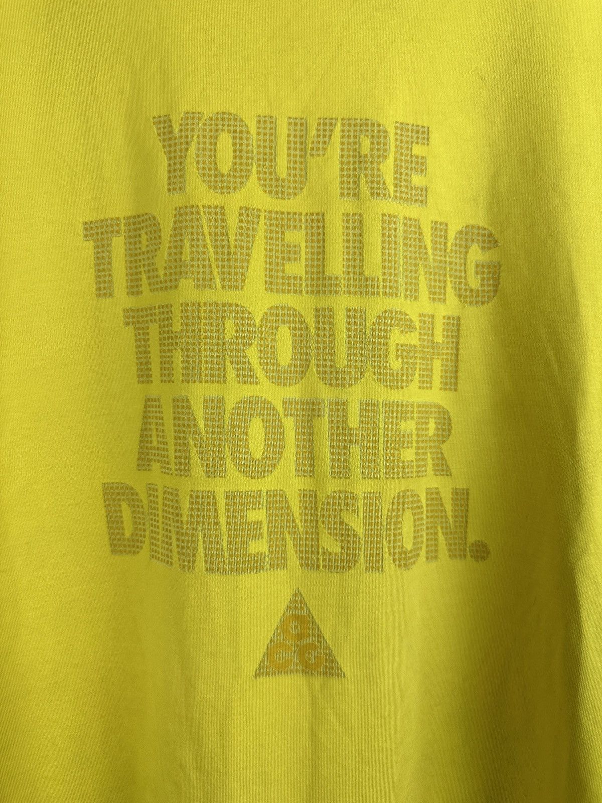 Nike ACG Nike ACG yellow tee t-shirt Size US S / EU 44-46 / 1 - 4 Thumbnail
