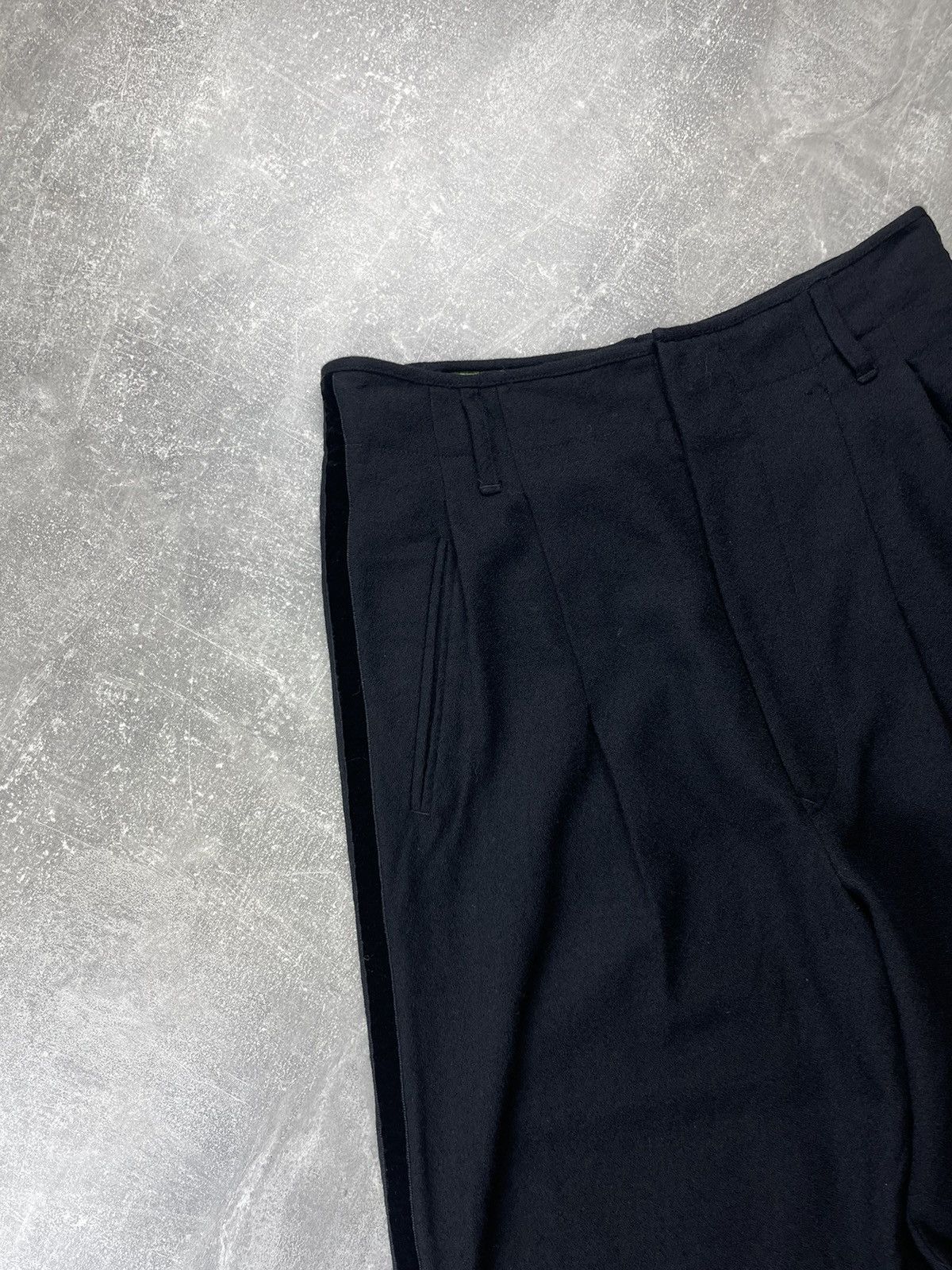 Jean Paul Gaultier Jean Paul Gaultier Homme Avant Garde Wool Tapered Pants Size US 30 / EU 46 - 7 Thumbnail
