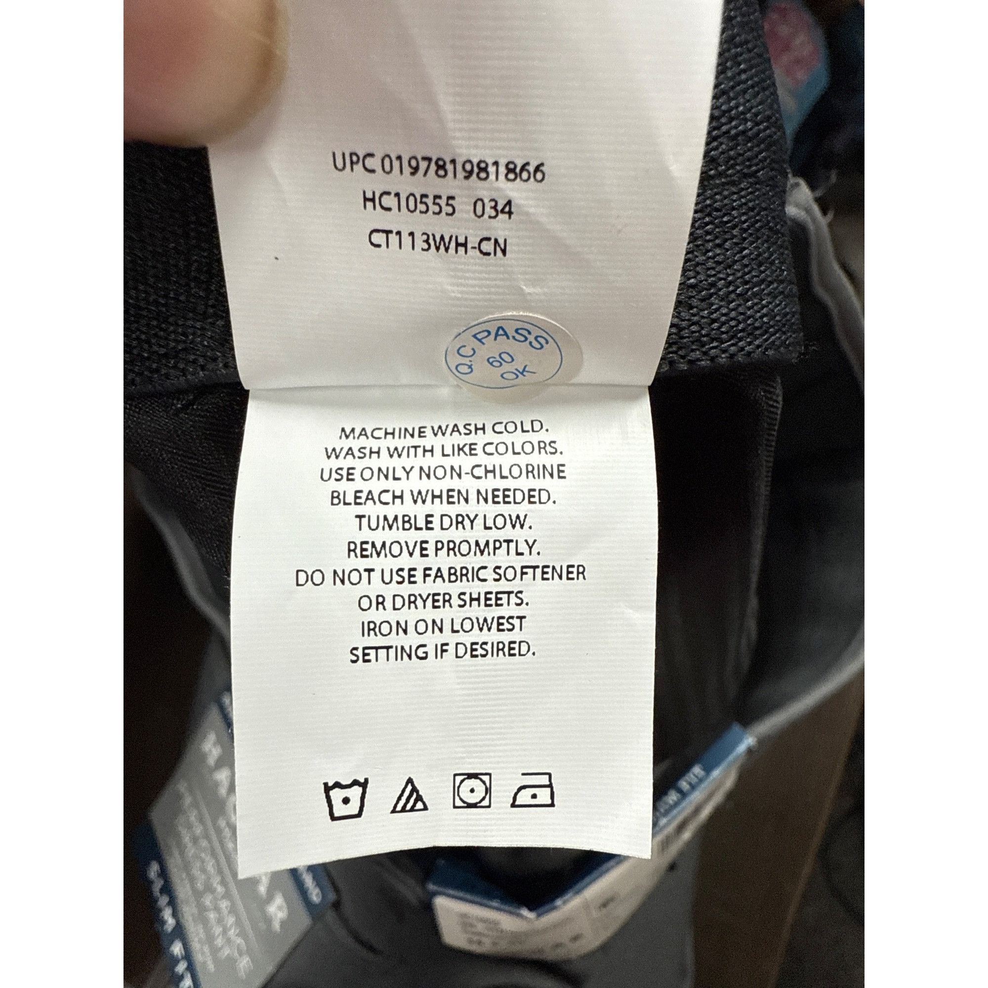Haggar Haggar H26 Mens Performance 4-Way Stretch Slim Fit Trousers Size US 36 / EU 52 - 9 Thumbnail