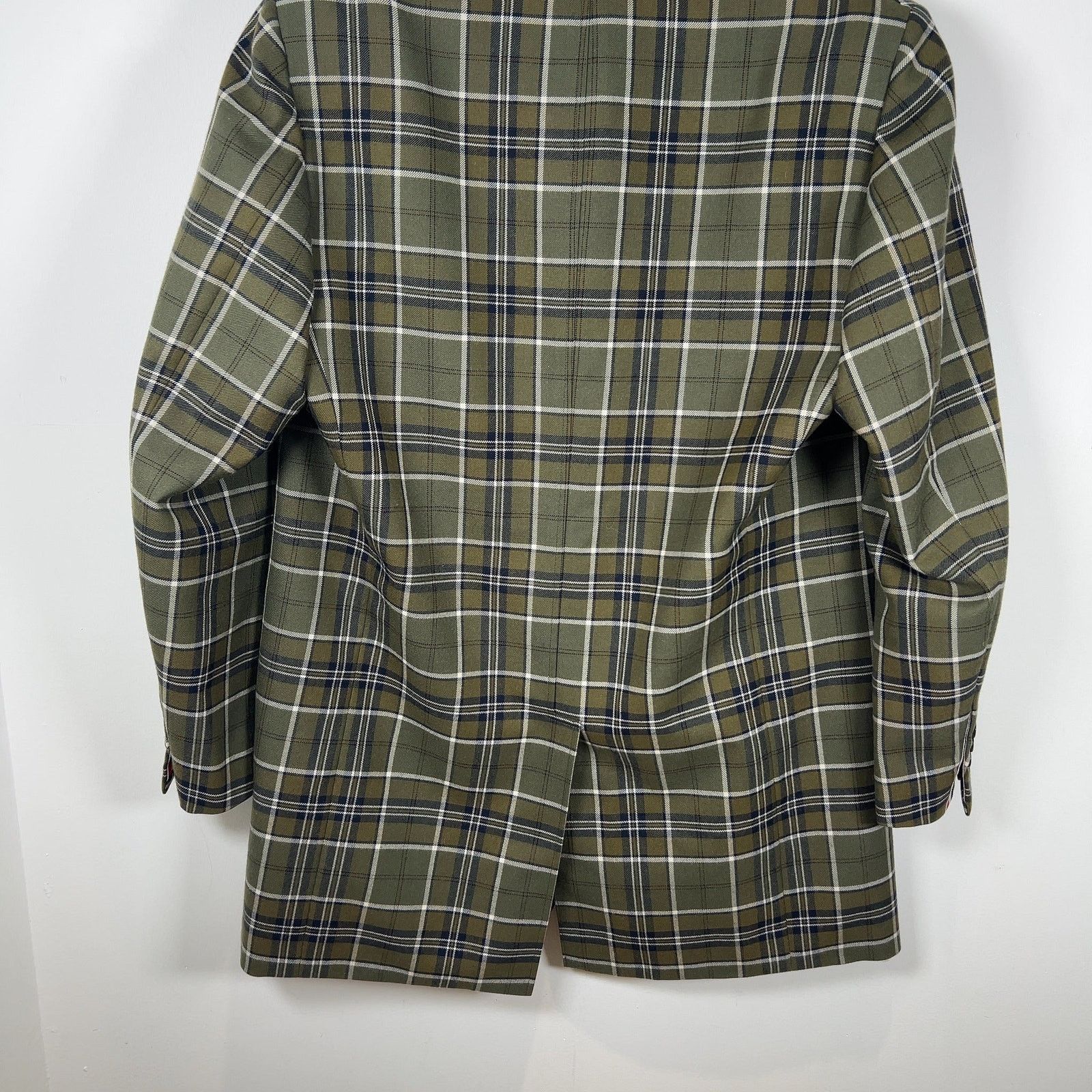 Thom Browne Thom Browne Multi-Pocket Plaid Peacoat Size US M / EU 48-50 / 2 - 9 Thumbnail